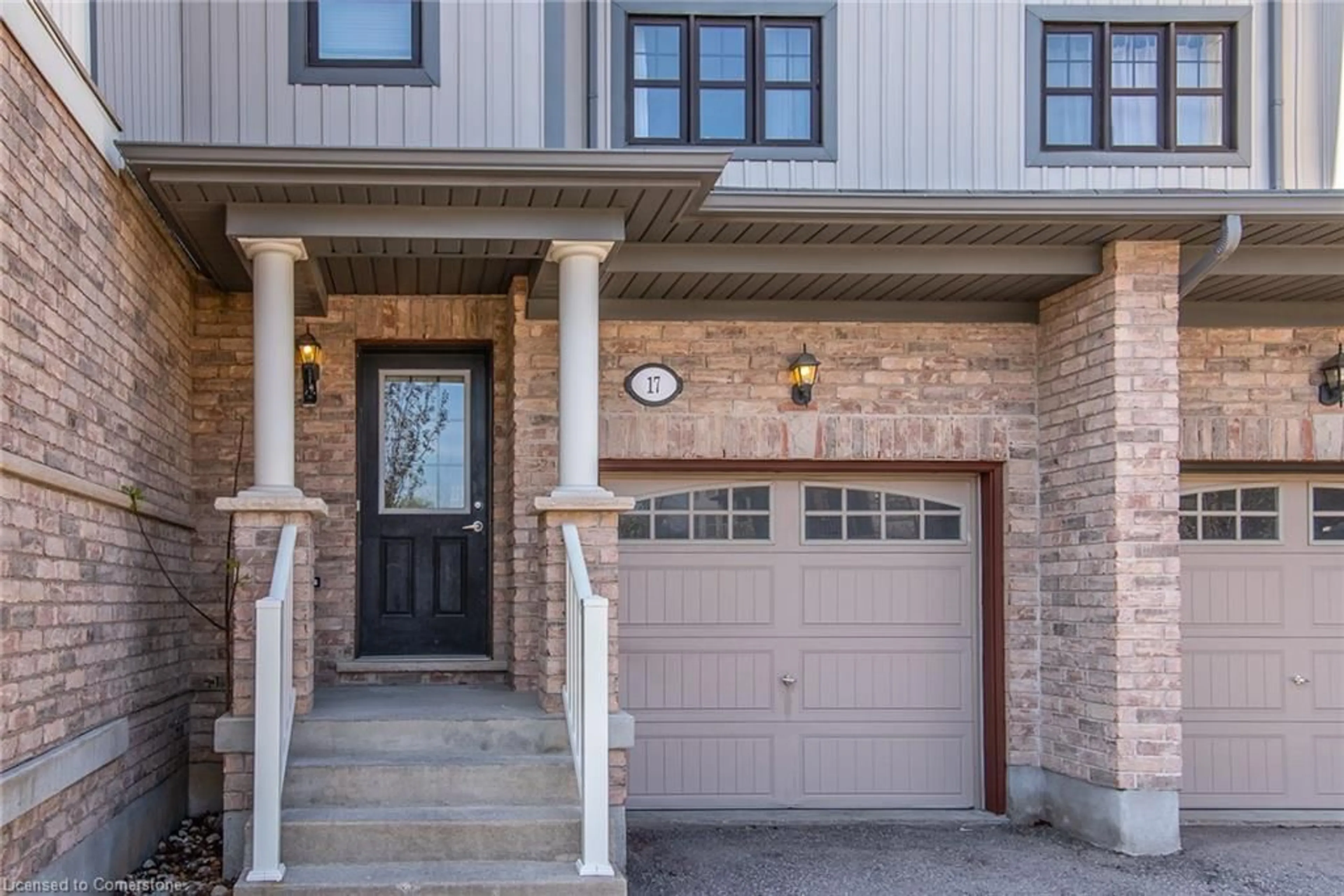 Home with brick exterior material, street for 701 Homer Watson Blvd #17, Kitchener Ontario N2C 0B5