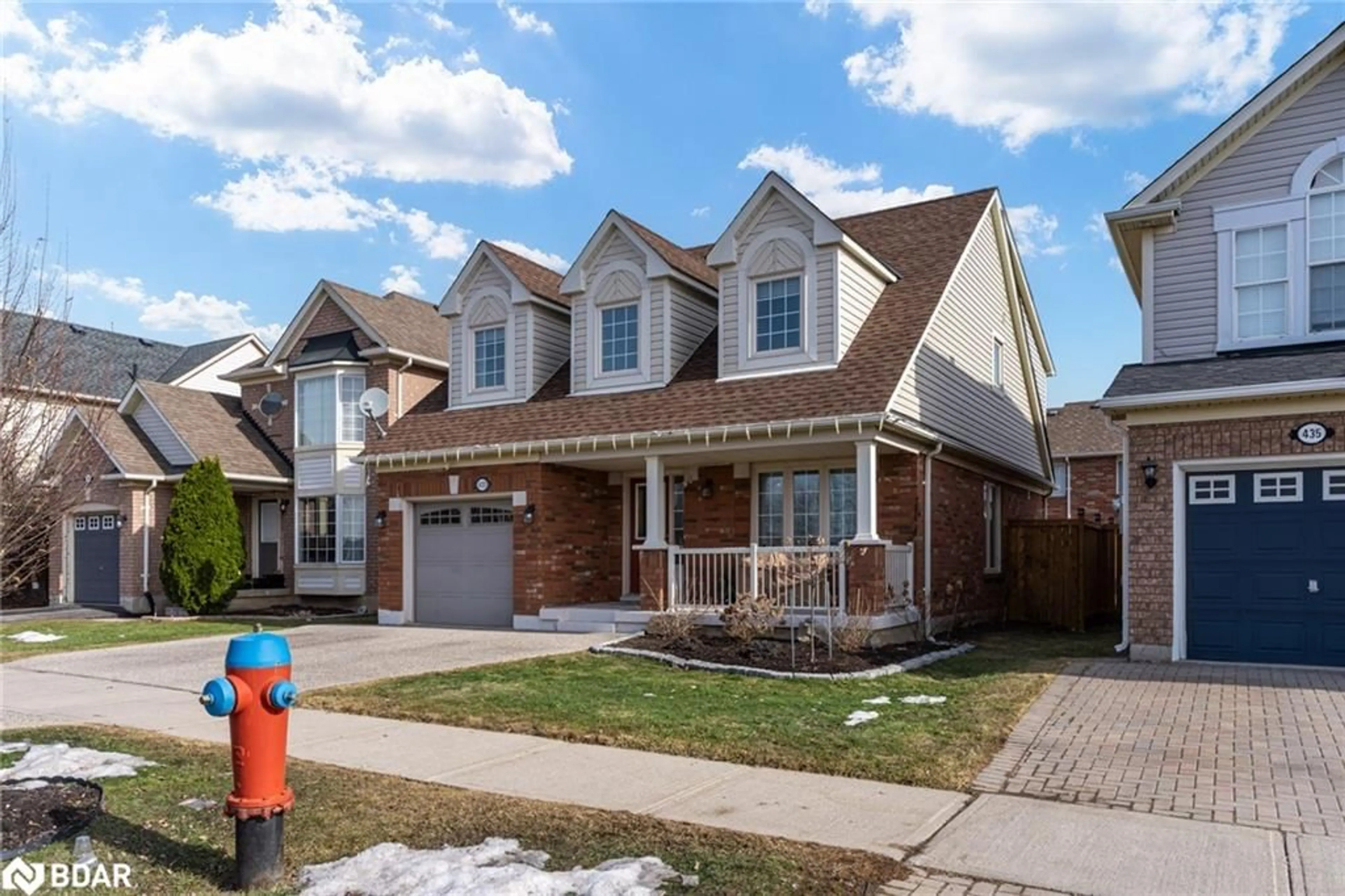 Home with brick exterior material, street for 433 Trudeau Dr, Milton Ontario L9T 5K8