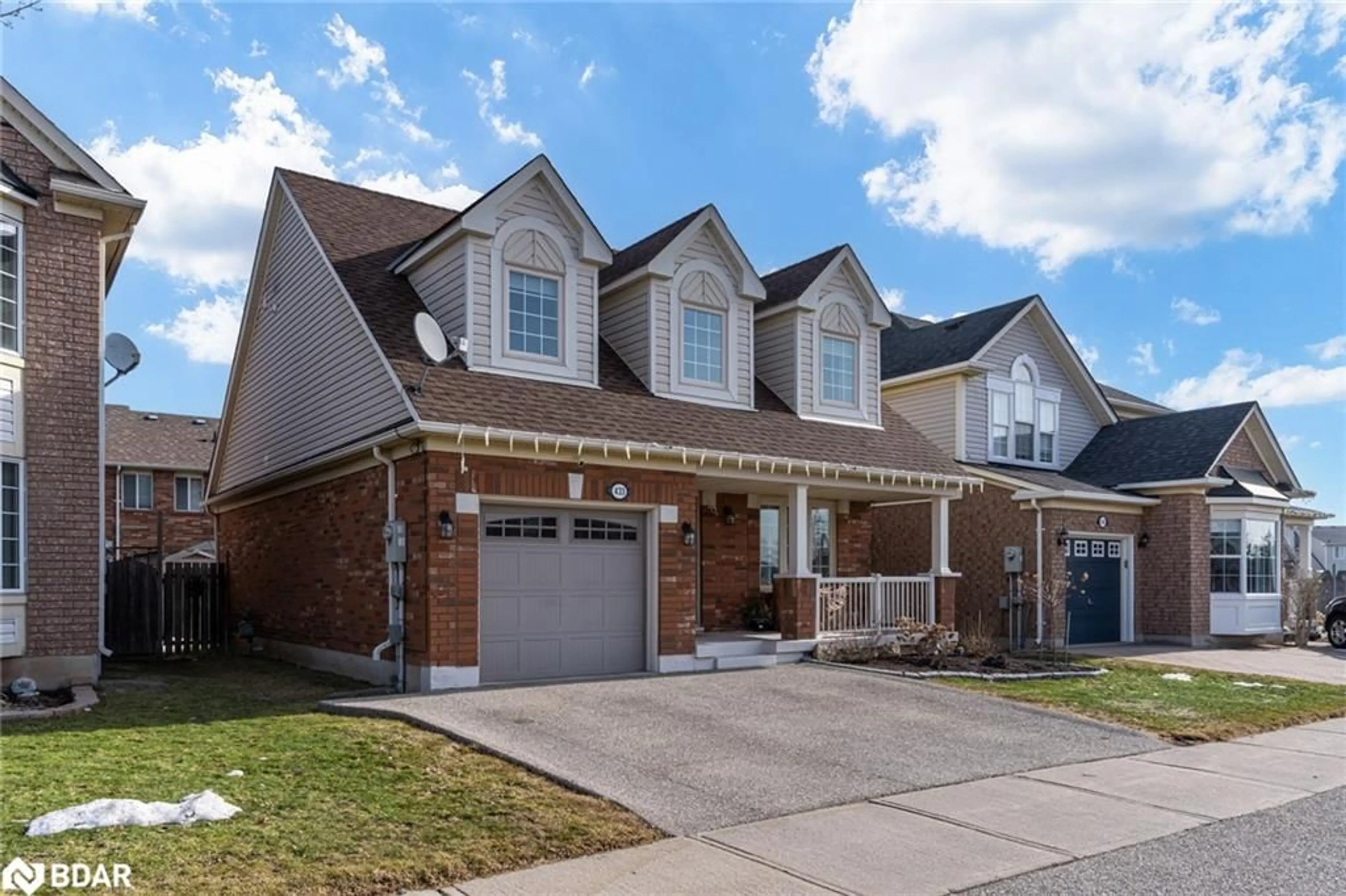 Home with brick exterior material, street for 433 Trudeau Dr, Milton Ontario L9T 5K8
