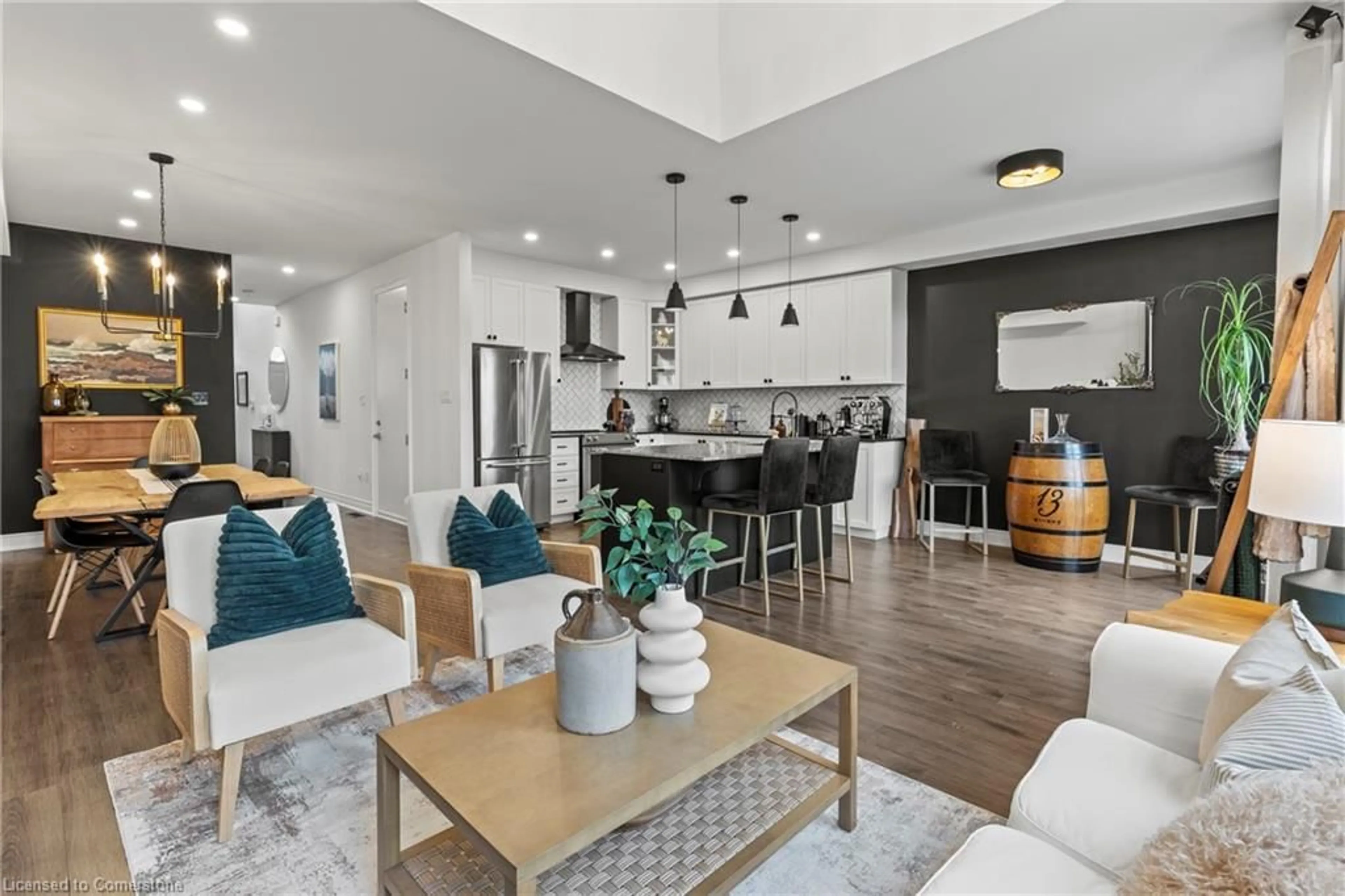 Open concept kitchen, unknown for 55 Paradise Grove, Niagara-on-the-Lake Ontario L0S 1T0