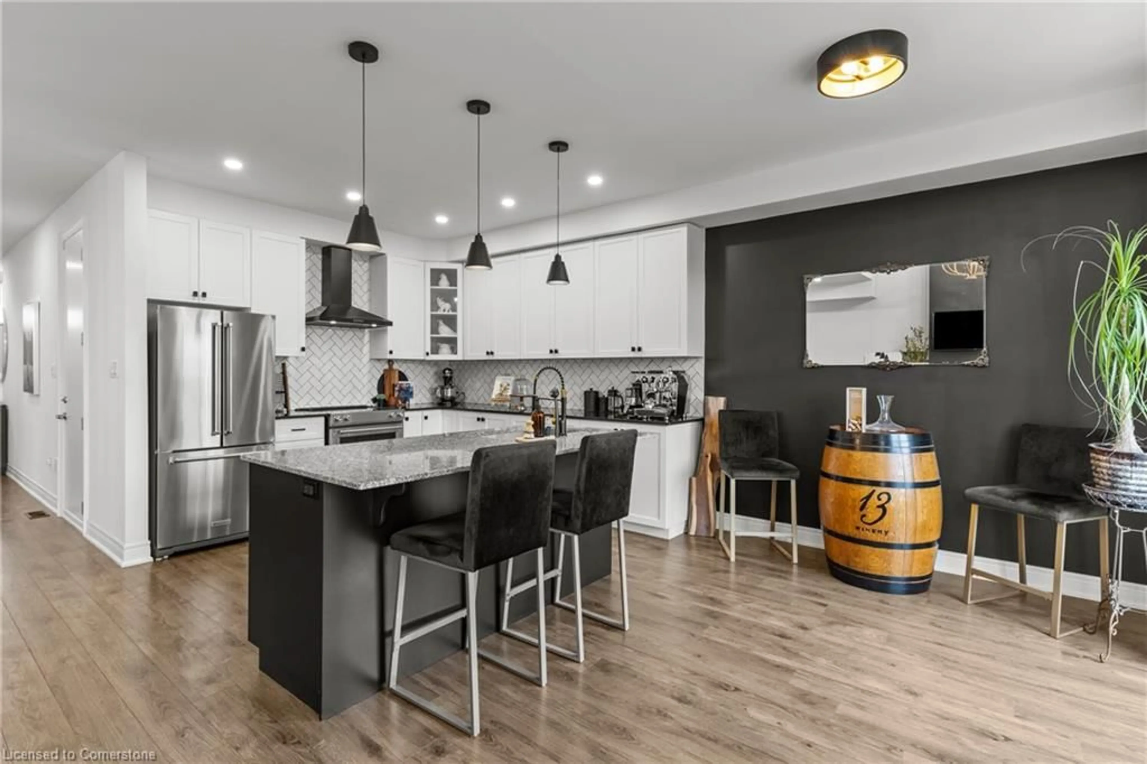 Open concept kitchen, unknown for 55 Paradise Grove, Niagara-on-the-Lake Ontario L0S 1T0