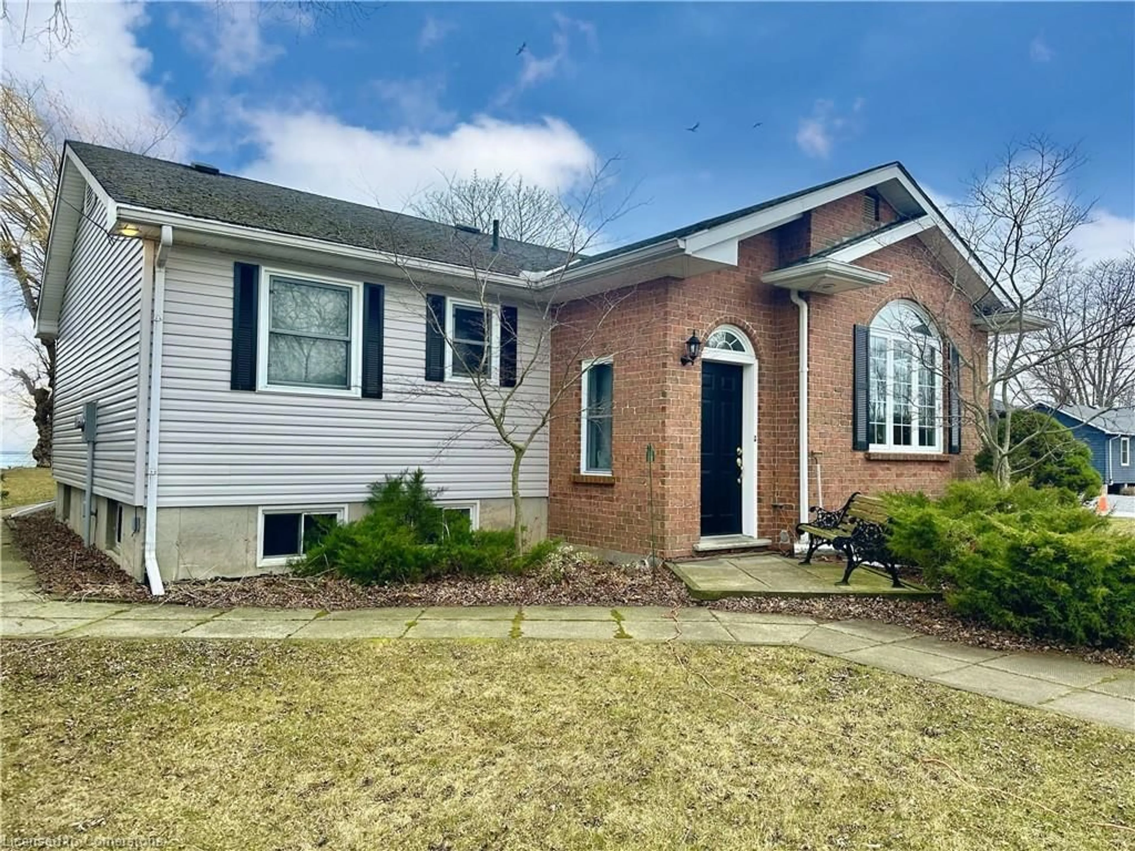 Home with brick exterior material, street for 12529 Lakeshore Rd, Wainfleet Ontario L0S 1V0