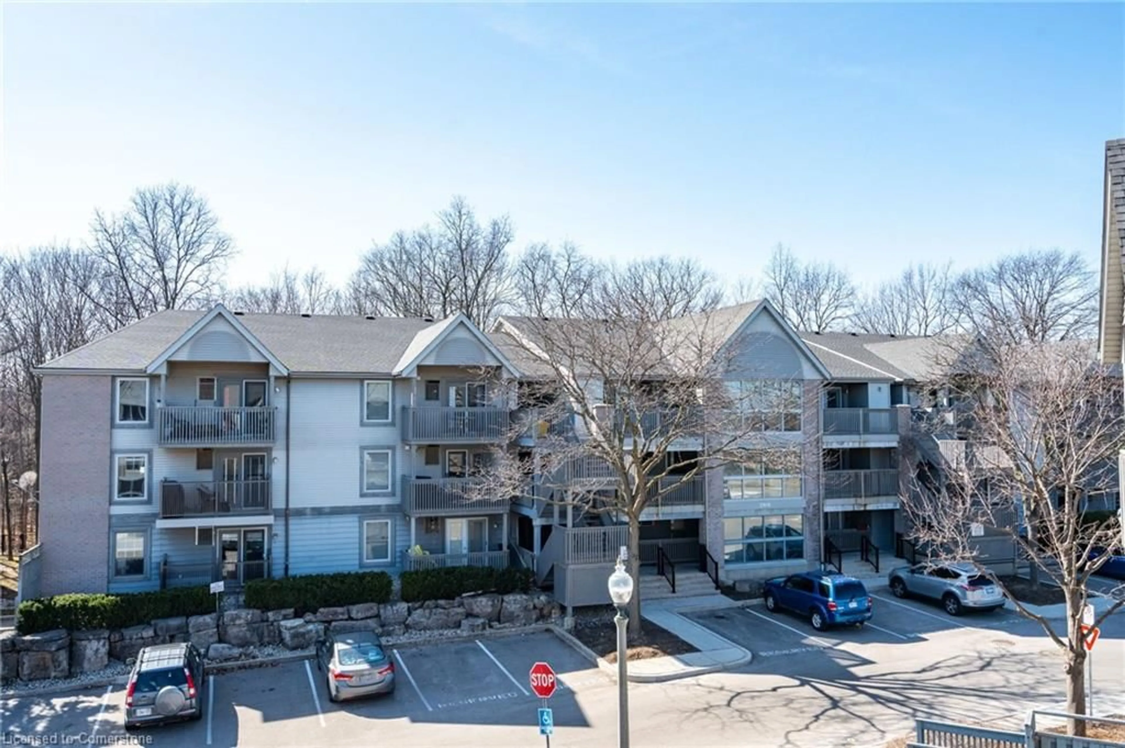 A pic from outside/outdoor area/front of a property/back of a property/a pic from drone, unknown for 2040 Cleaver Ave #318, Burlington Ontario L7M 4C4