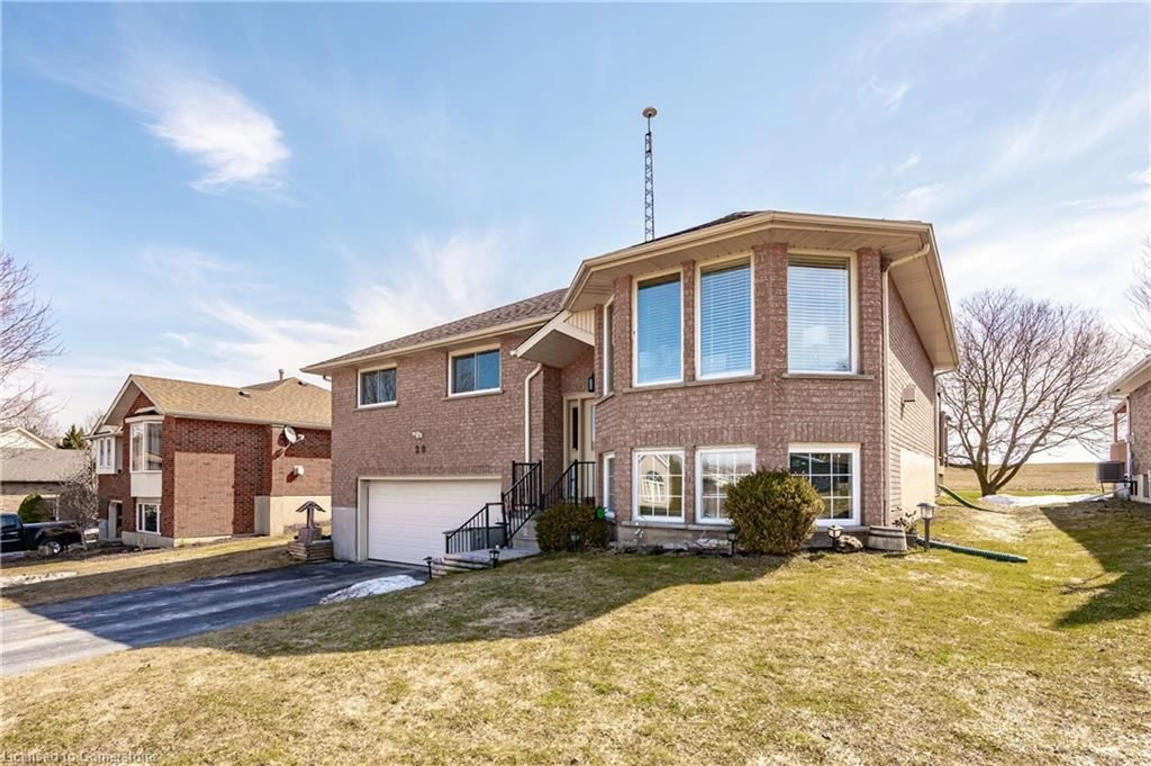 Home with brick exterior material, street for 29 Bonniewood Dr, Drayton Ontario N0G 1P0