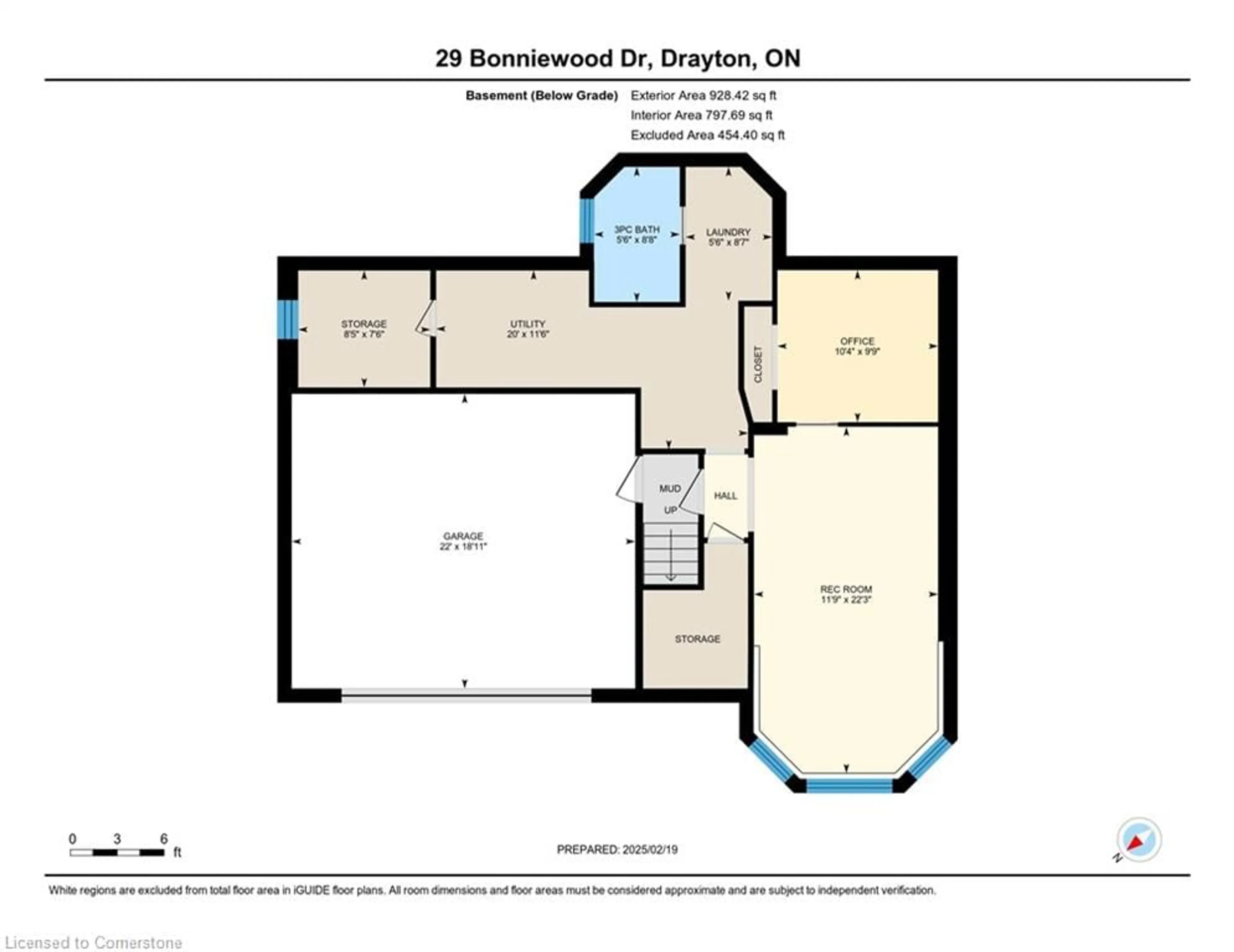 Floor plan for 29 Bonniewood Dr, Drayton Ontario N0G 1P0