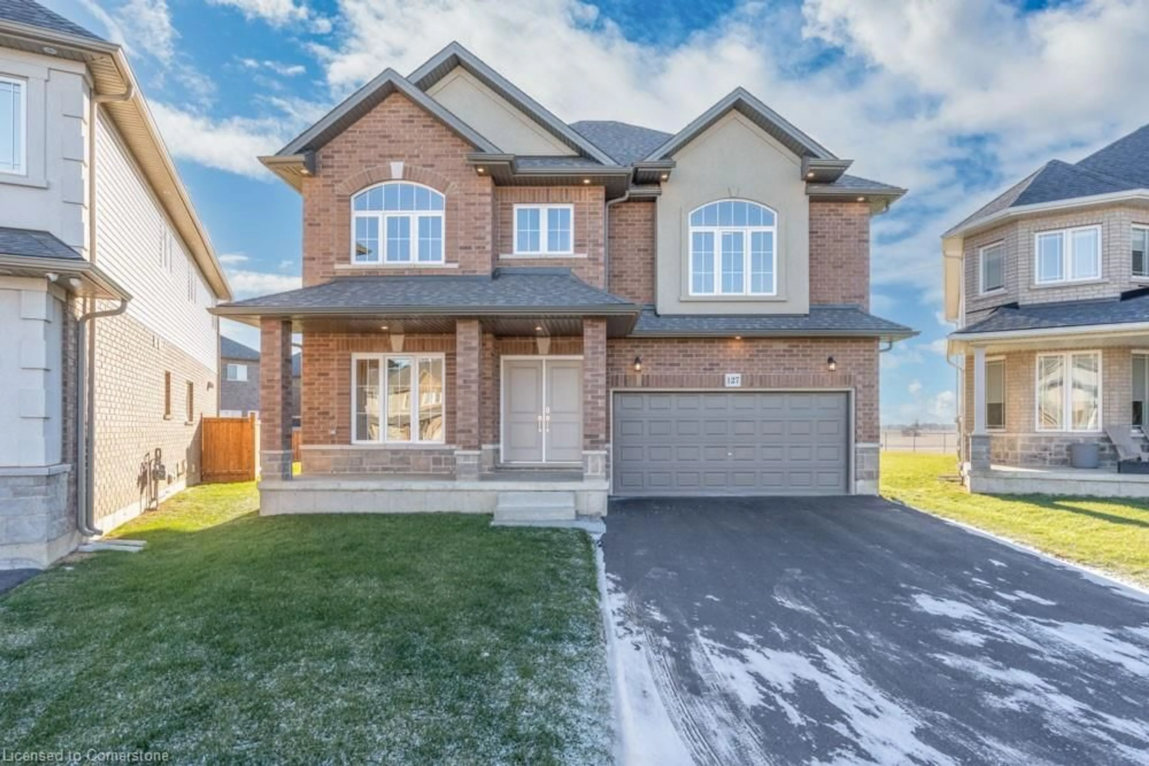 Home with brick exterior material, street for 127 Rockledge Dr, Hannon Ontario L0R 1P0