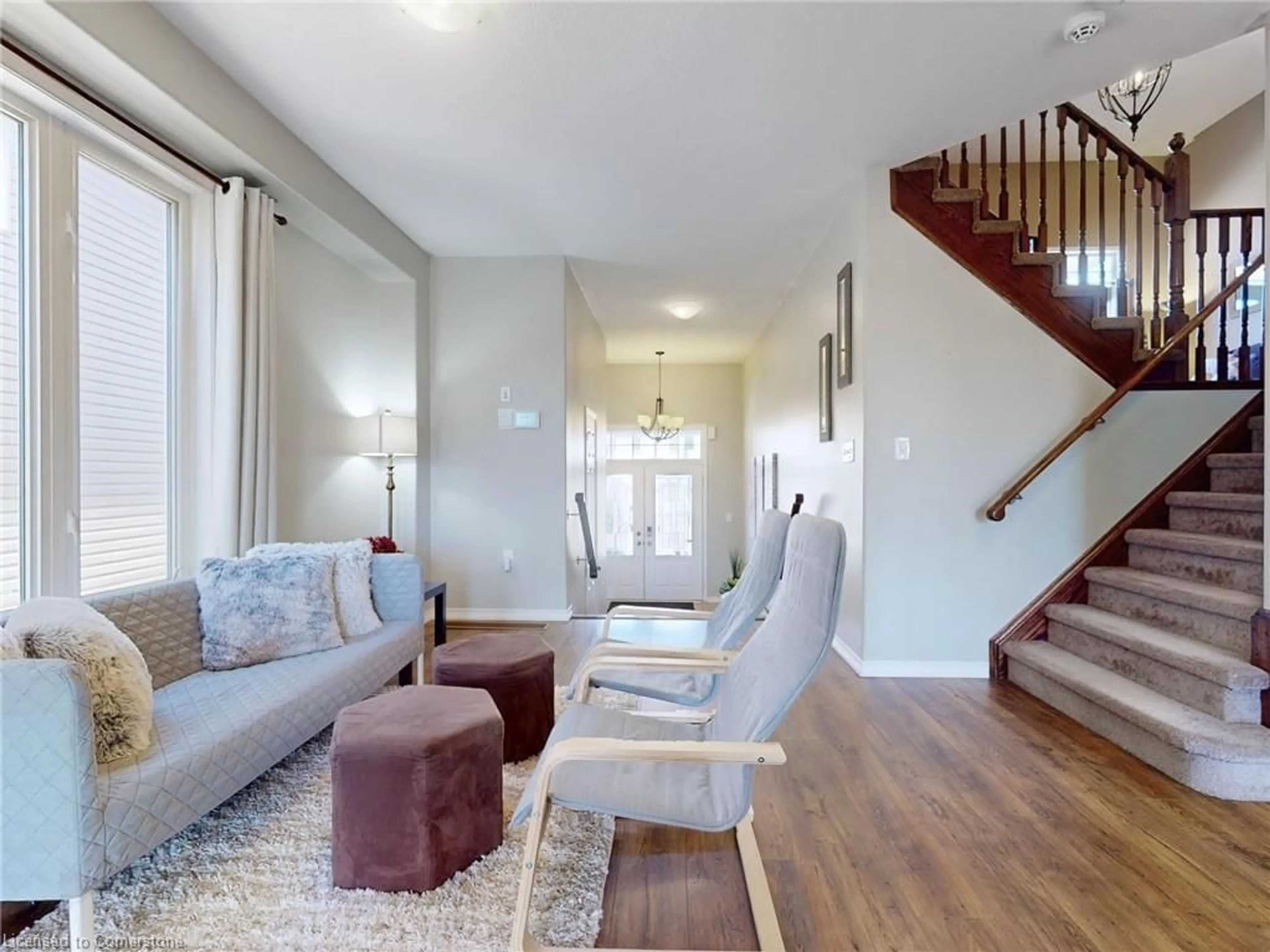 Living room with furniture, unknown for 20 Lambert Cres, Brantford Ontario N3T 0E5