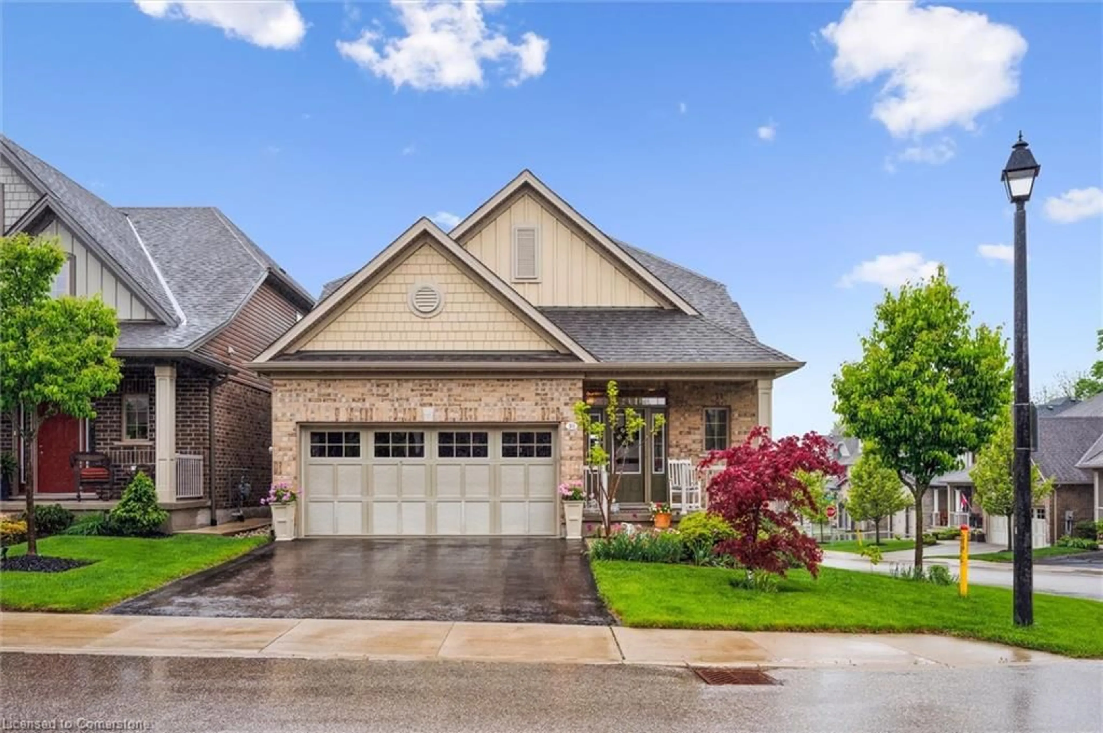 Home with brick exterior material, street for 10 Chestnut Dr, Rockwood Ontario N0B 2K0