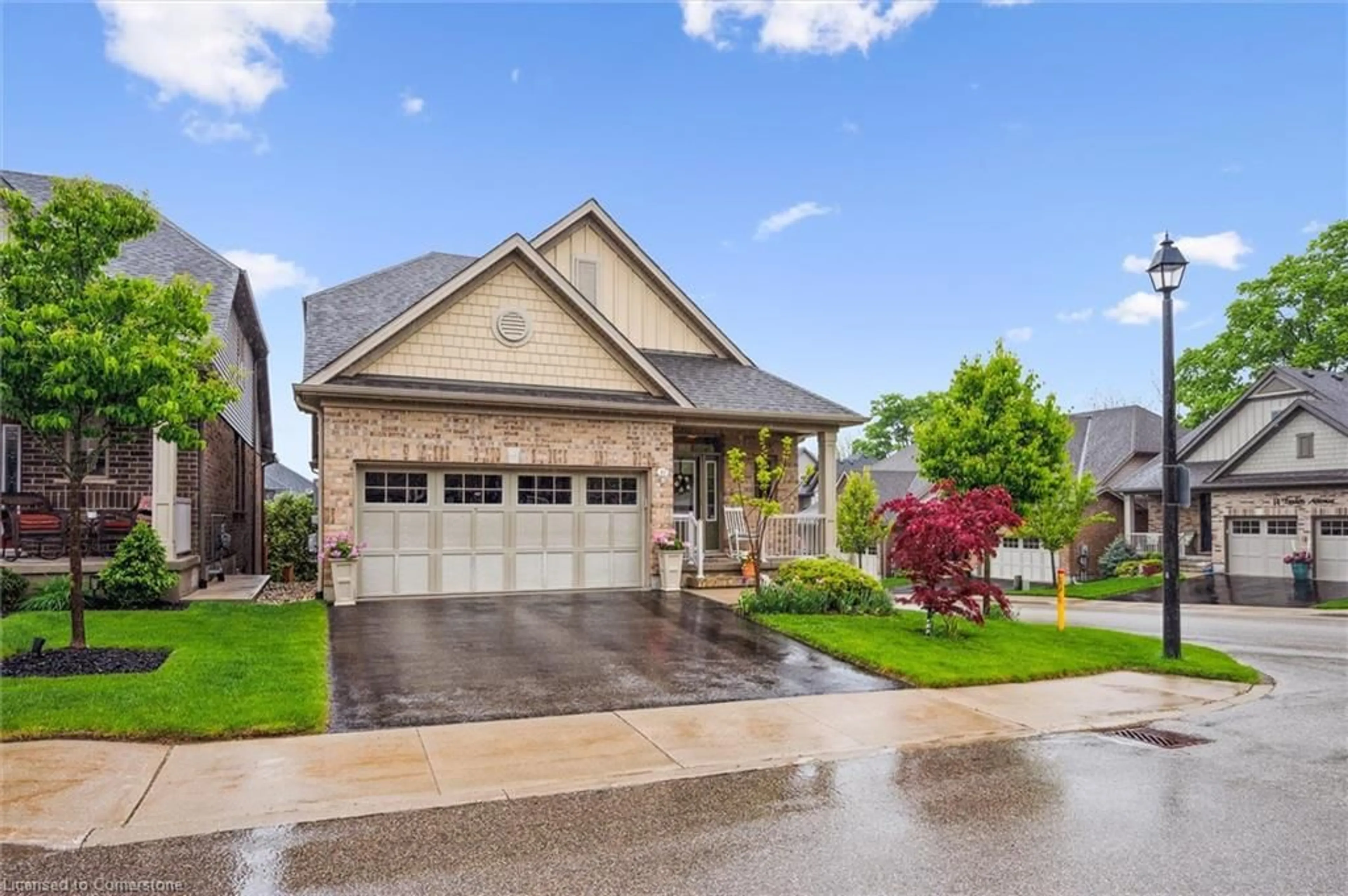 Home with brick exterior material, street for 10 Chestnut Dr, Rockwood Ontario N0B 2K0