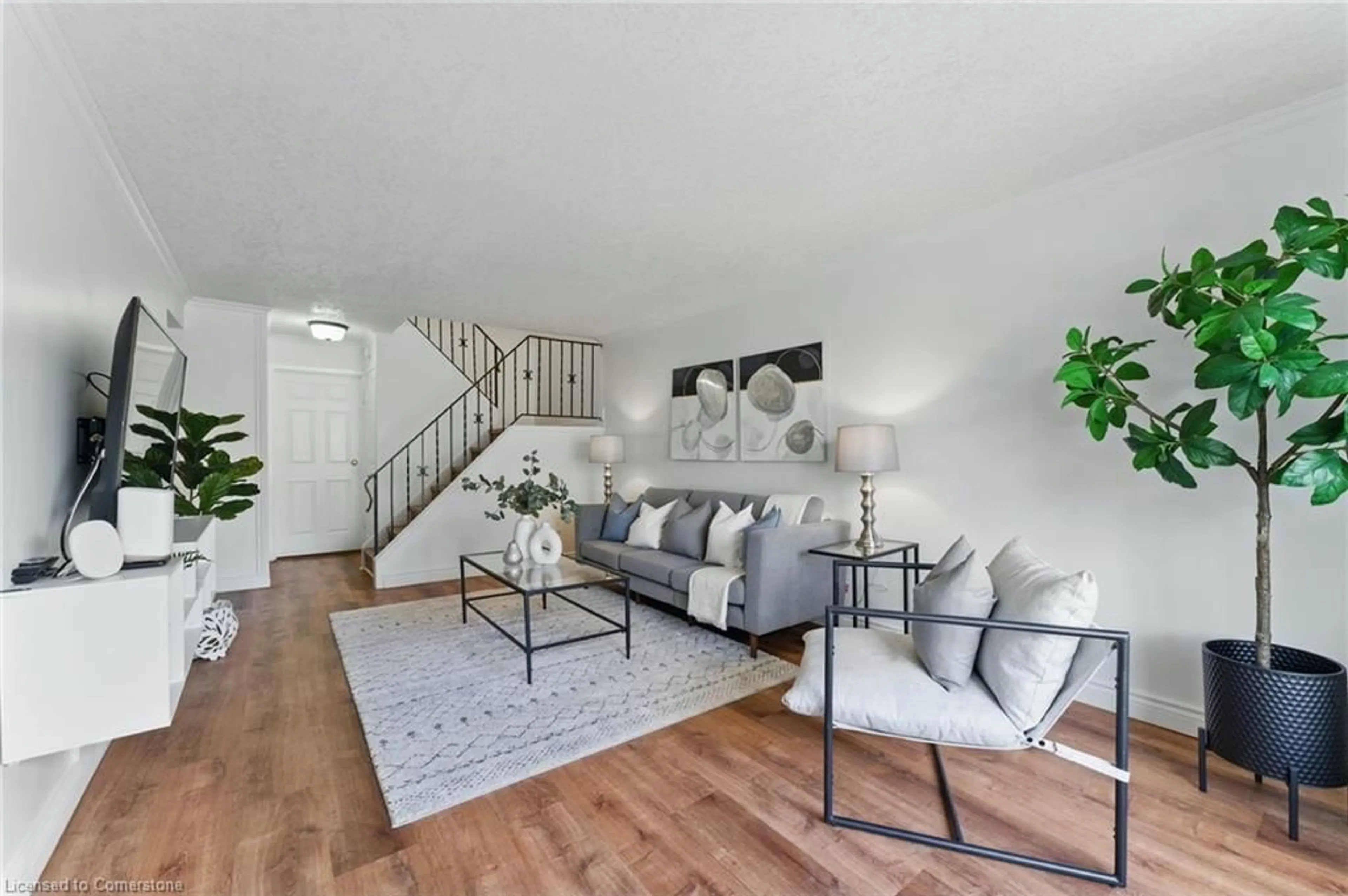 Living room with furniture, unknown for 14 Williamsburg Rd #11, Kitchener Ontario N2E 1W1