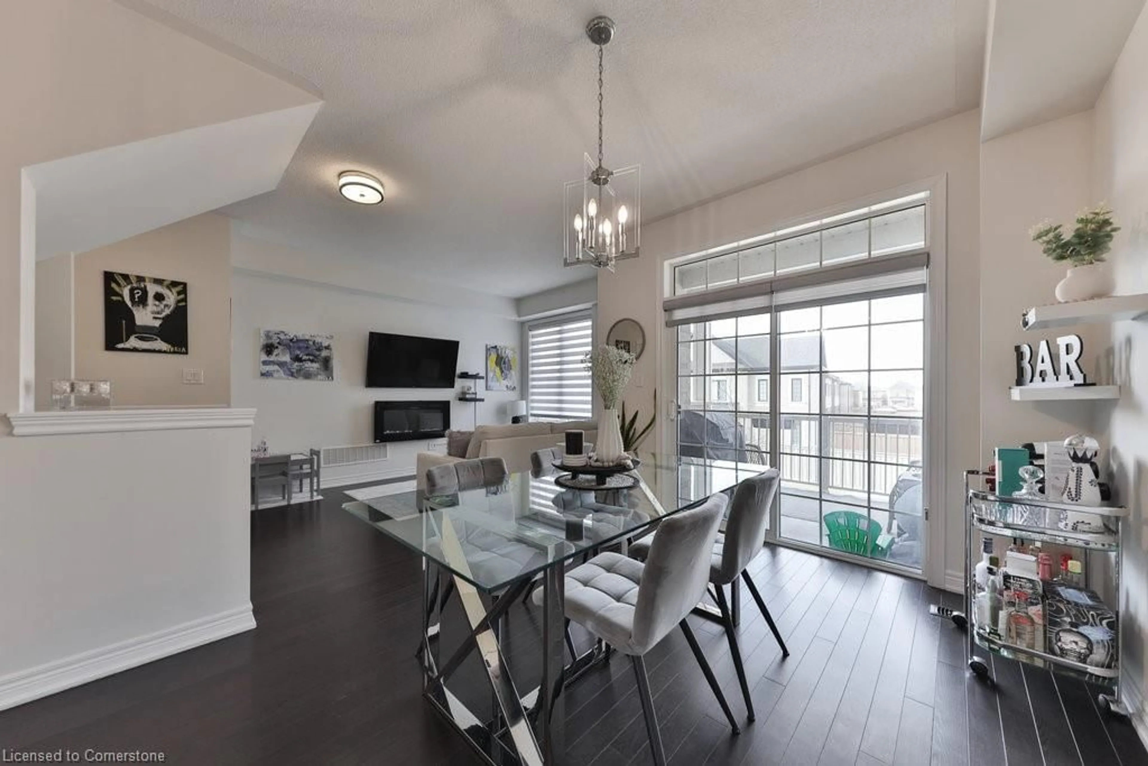 Dining room, wood/laminate floor for 11 Labrish Rd, Brampton Ontario L7A 5C3