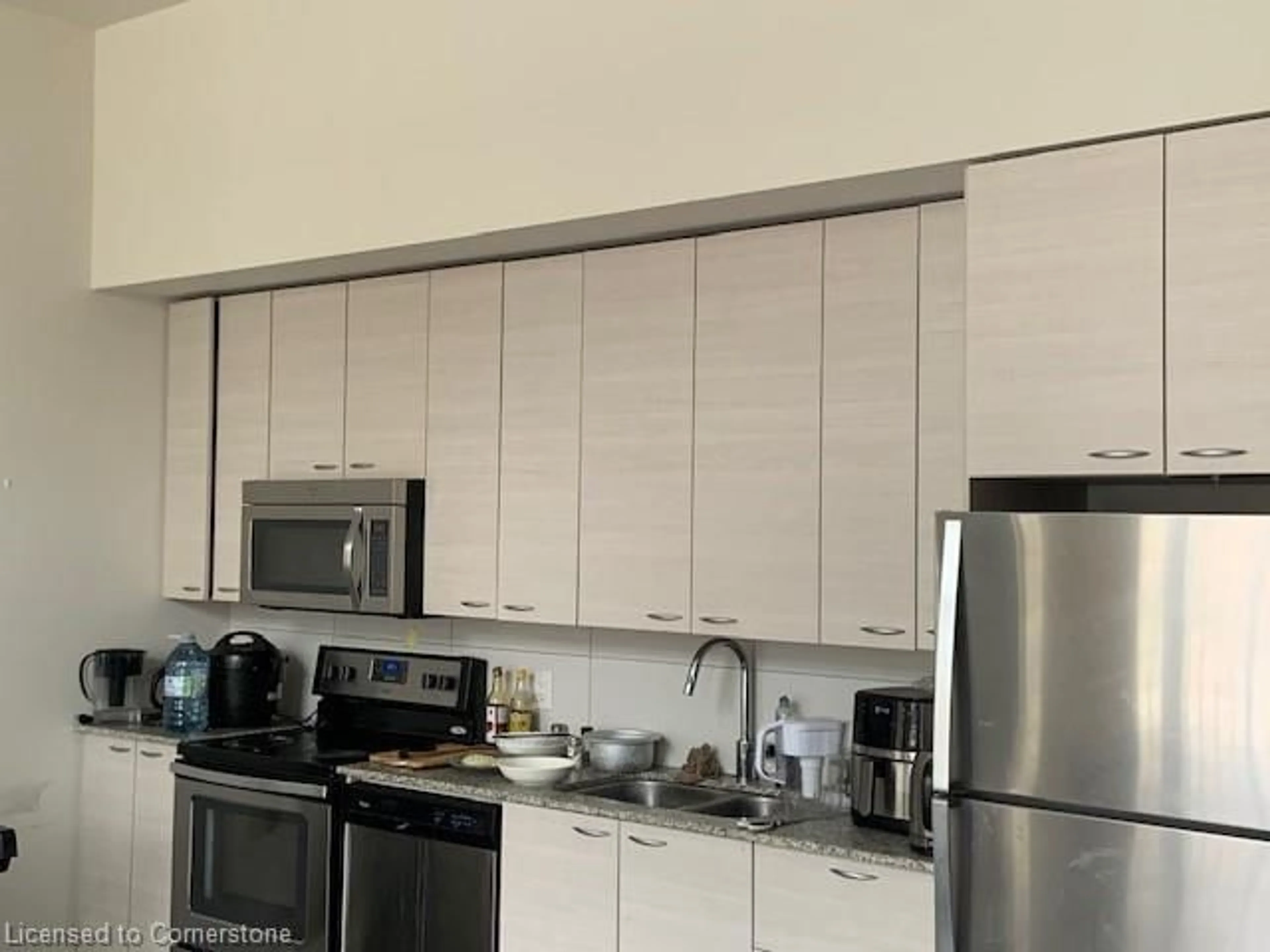 Standard kitchen, unknown for 253 Albert St #108, Waterloo Ontario N2L 3T7