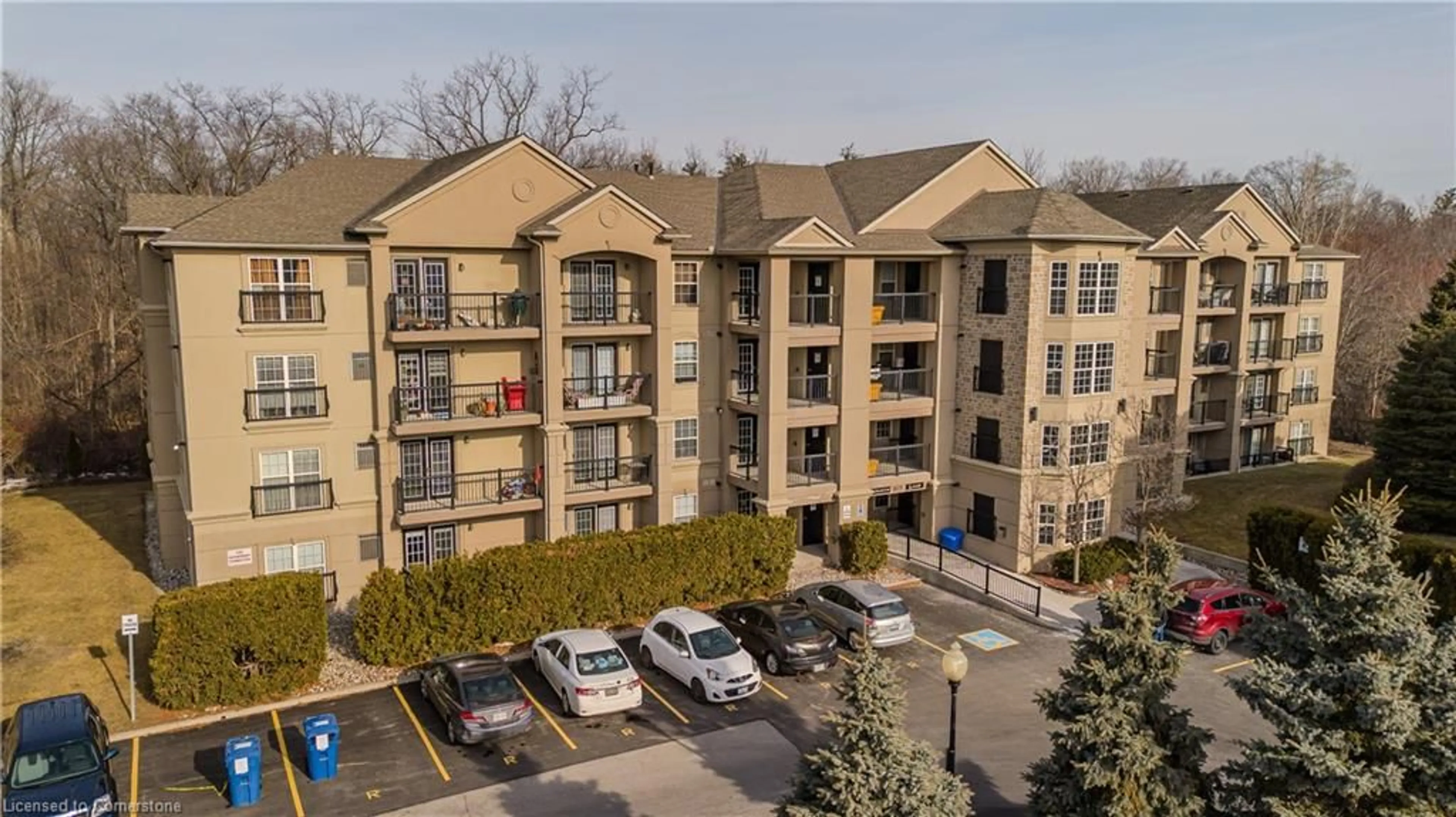 A pic from outside/outdoor area/front of a property/back of a property/a pic from drone, building for 2075 Appleby Line #106, Burlington Ontario L7L 7H3