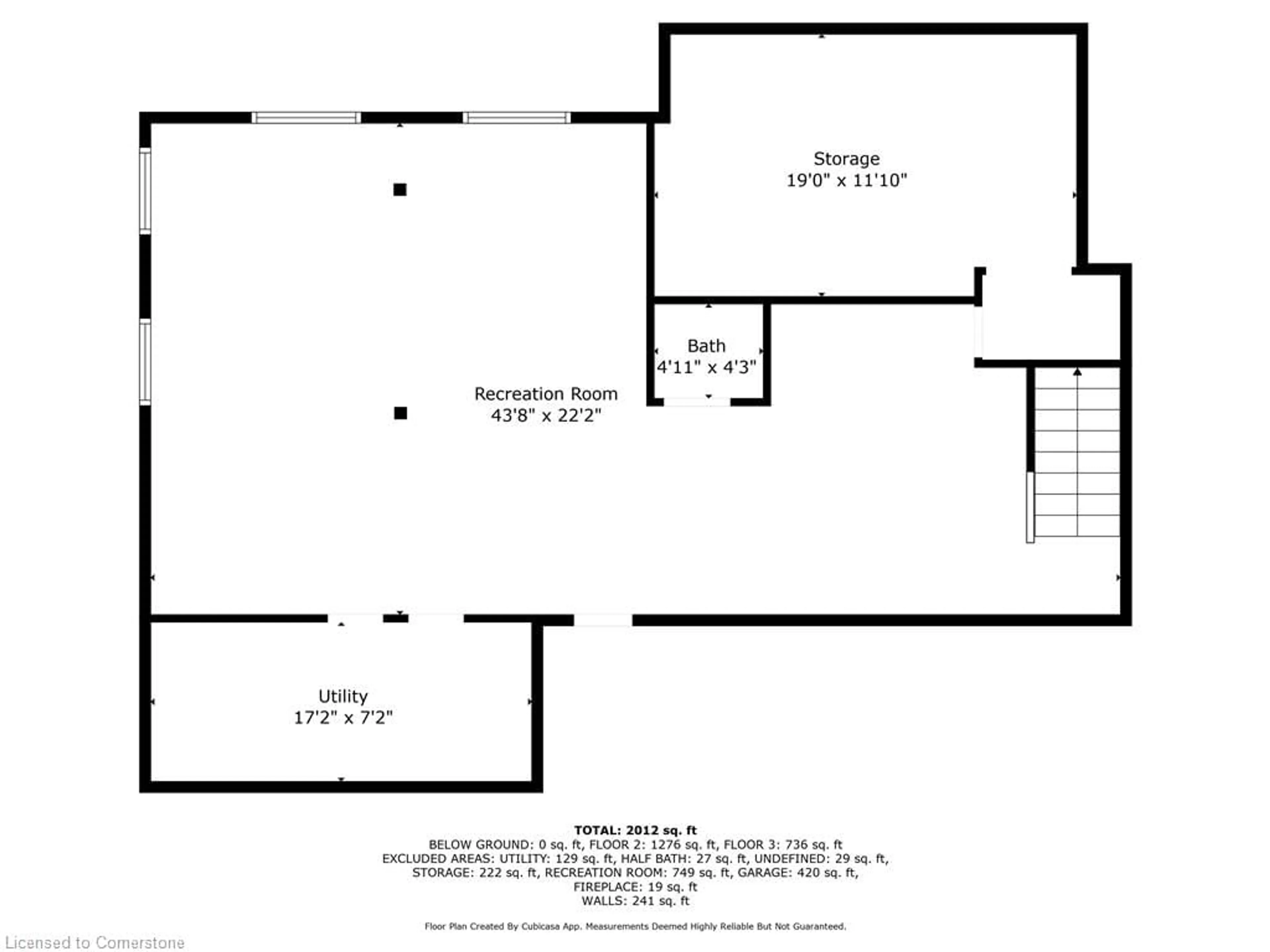 Floor plan for 3546 Eton Cres, Niagara Falls Ontario L2J 3B5