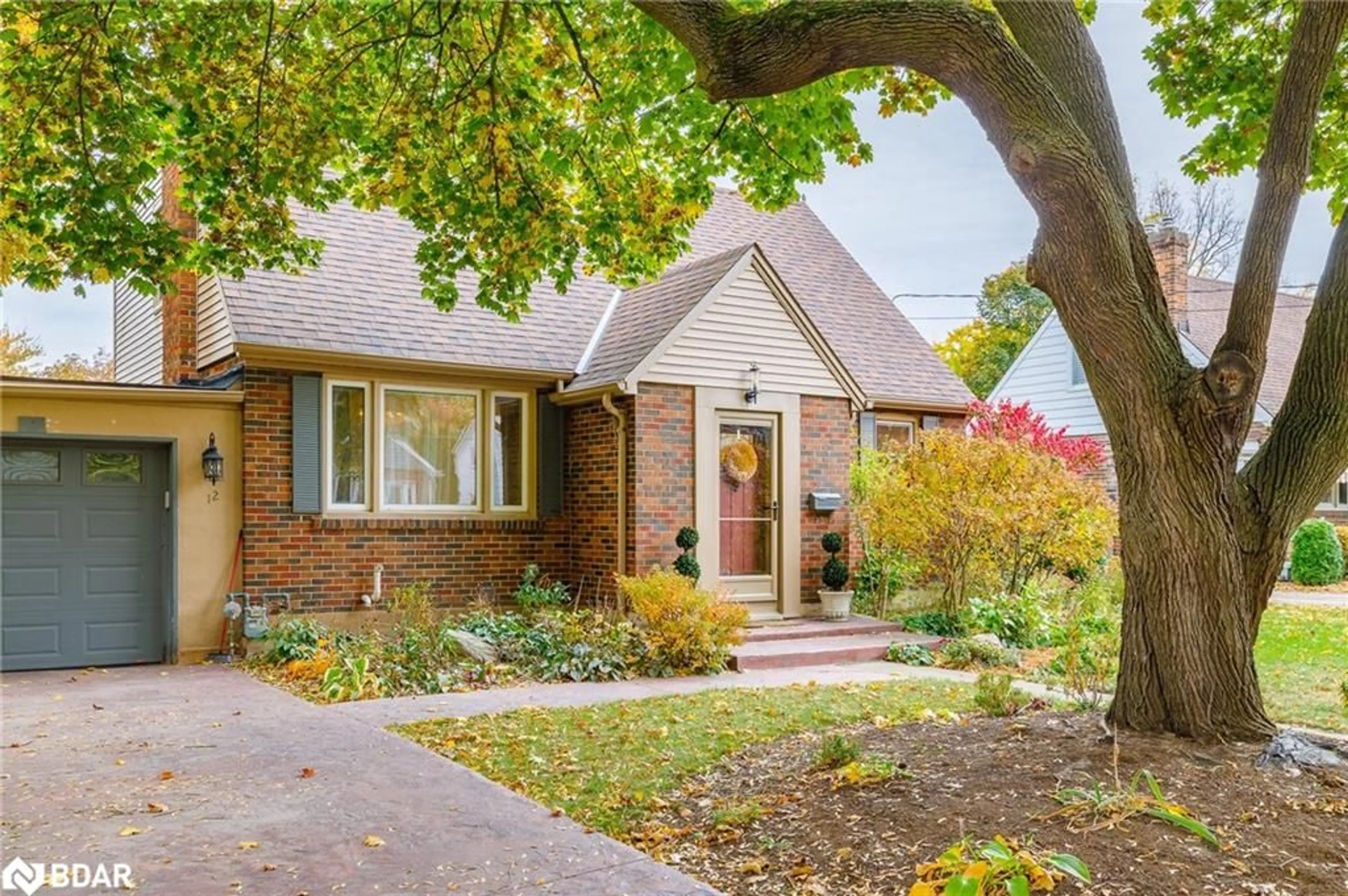 Home with brick exterior material, street for 12 Cameron Rd, St. Catharines Ontario L2P 3E2