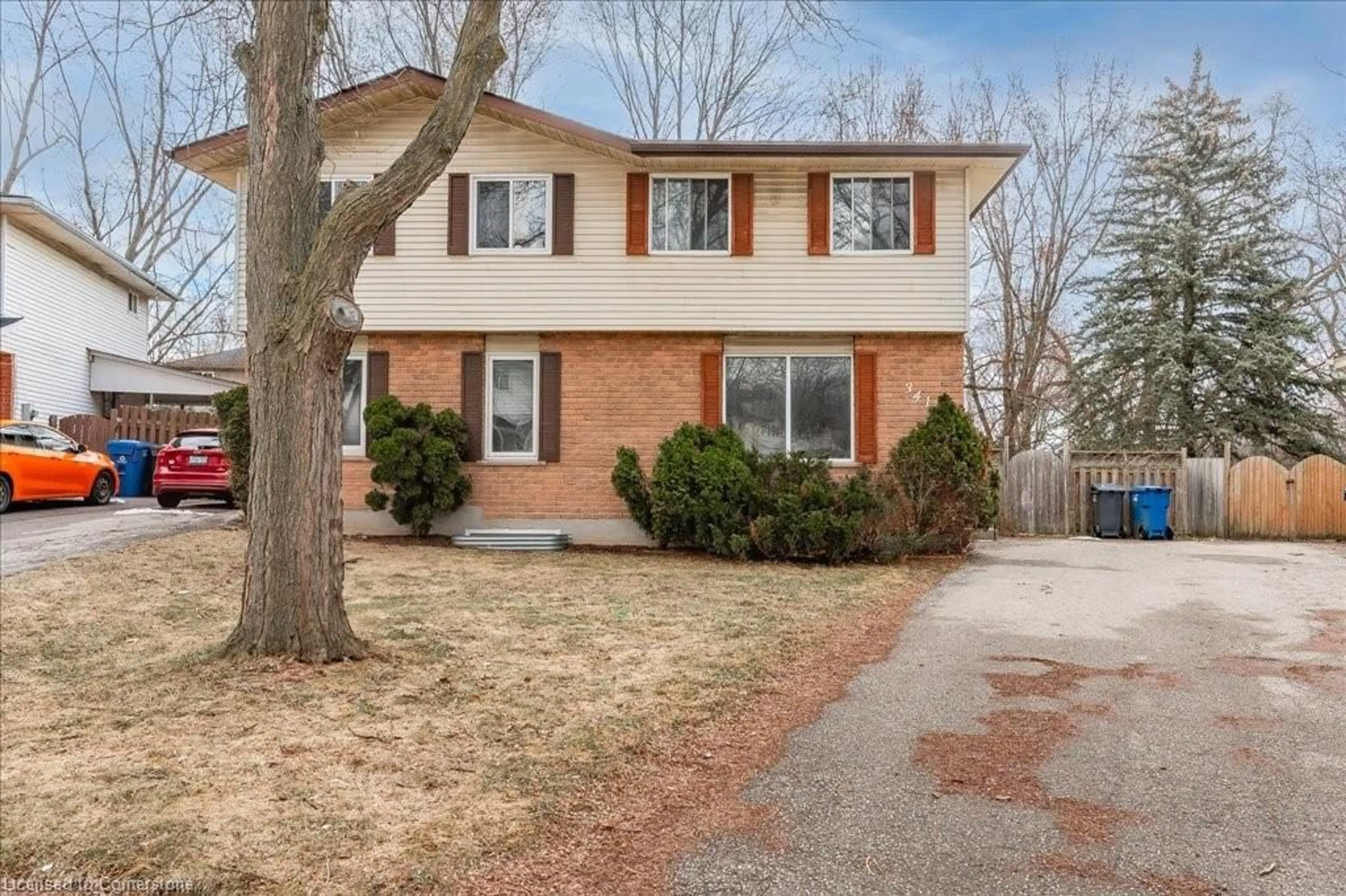 Home with brick exterior material, street for 341 Cole Rd, Guelph Ontario N1G 3G7