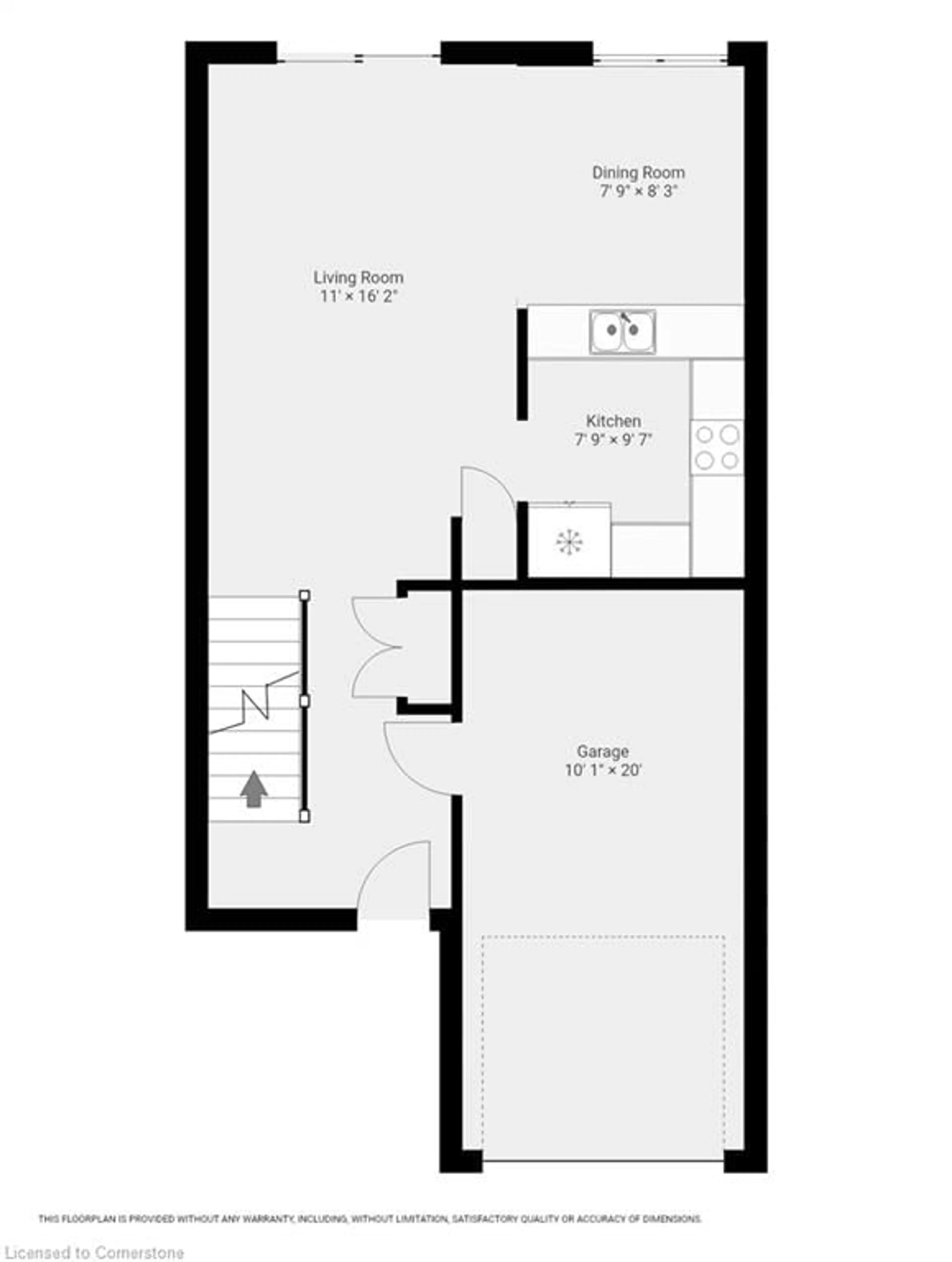 Floor plan for 1522 Lancaster Dr #18, Oakville Ontario L6H 2Z2