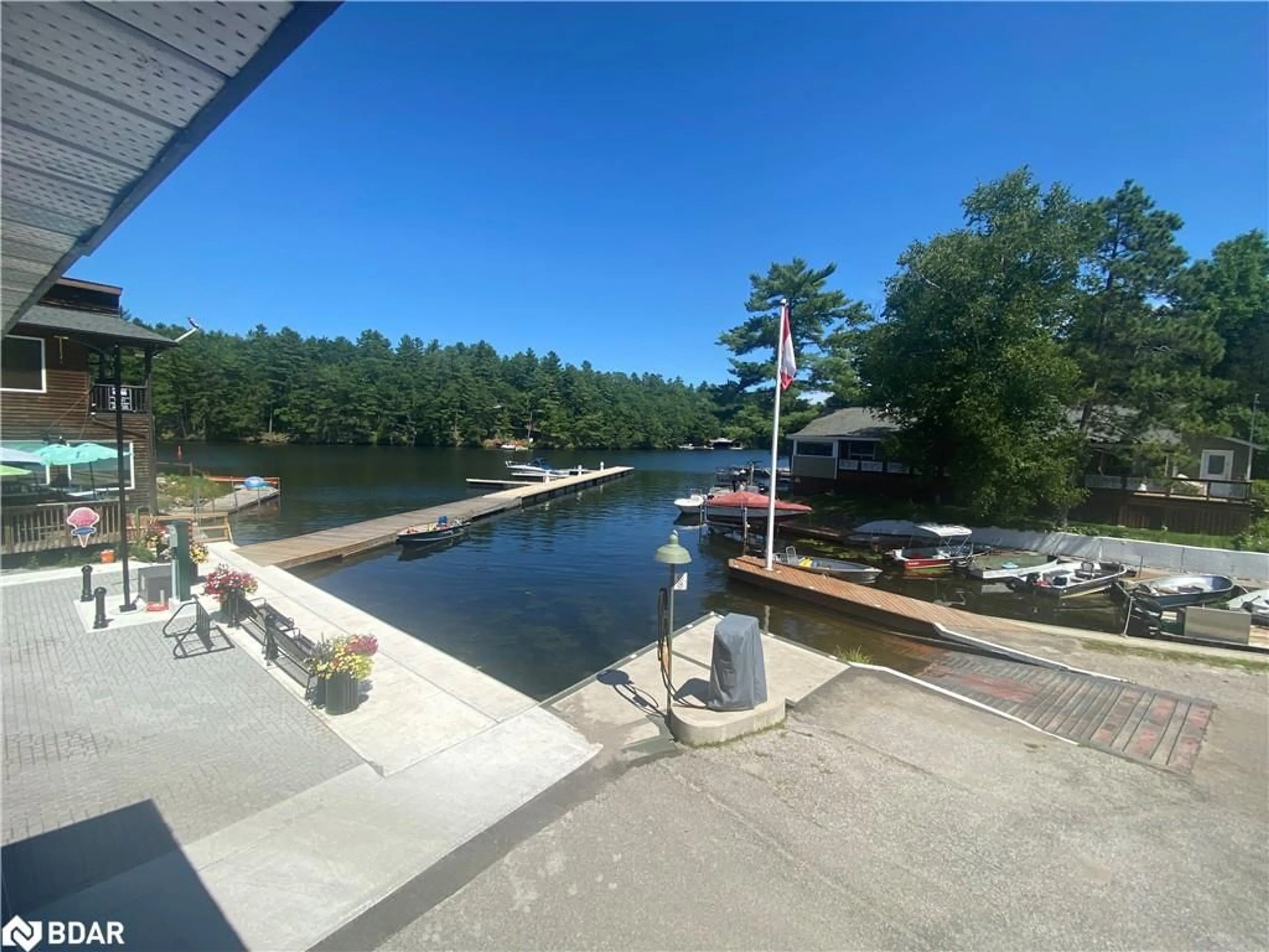 Patio, water/lake/river/ocean view for 1725 Earl Haid Avenue Crescent, Severn Ontario L0K 1E0