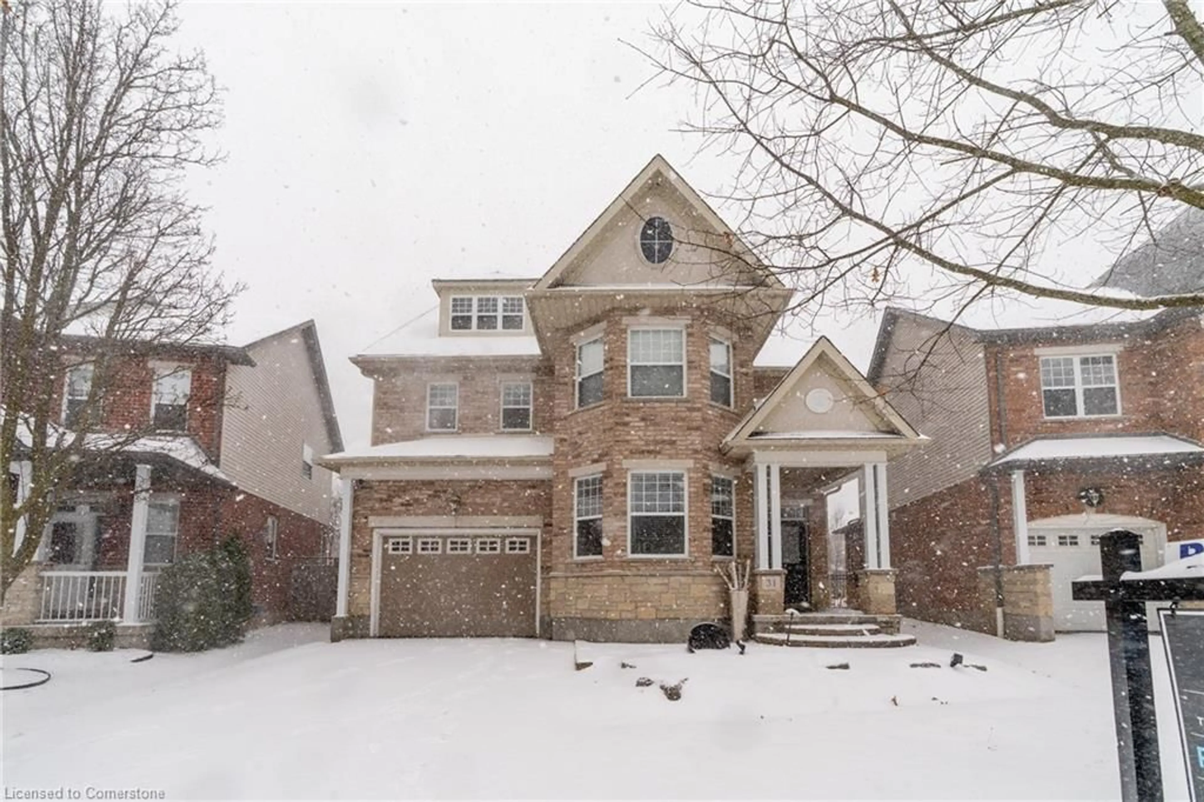 Home with brick exterior material, street for 31 Coopershawk St, Kitchener Ontario N2K 4J7