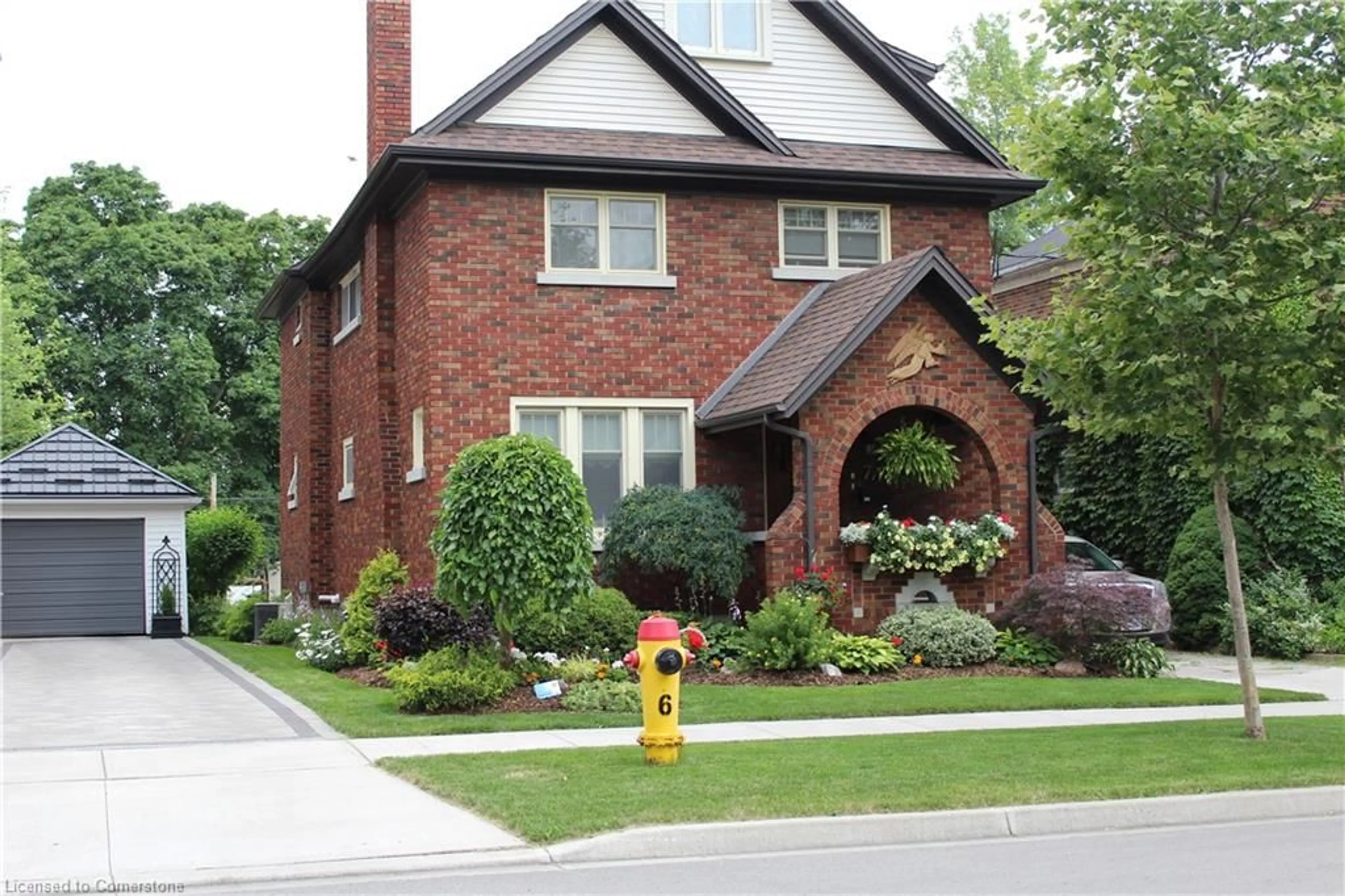 Home with brick exterior material, street for 77 Borden Ave, Kitchener Ontario N2H 3J2