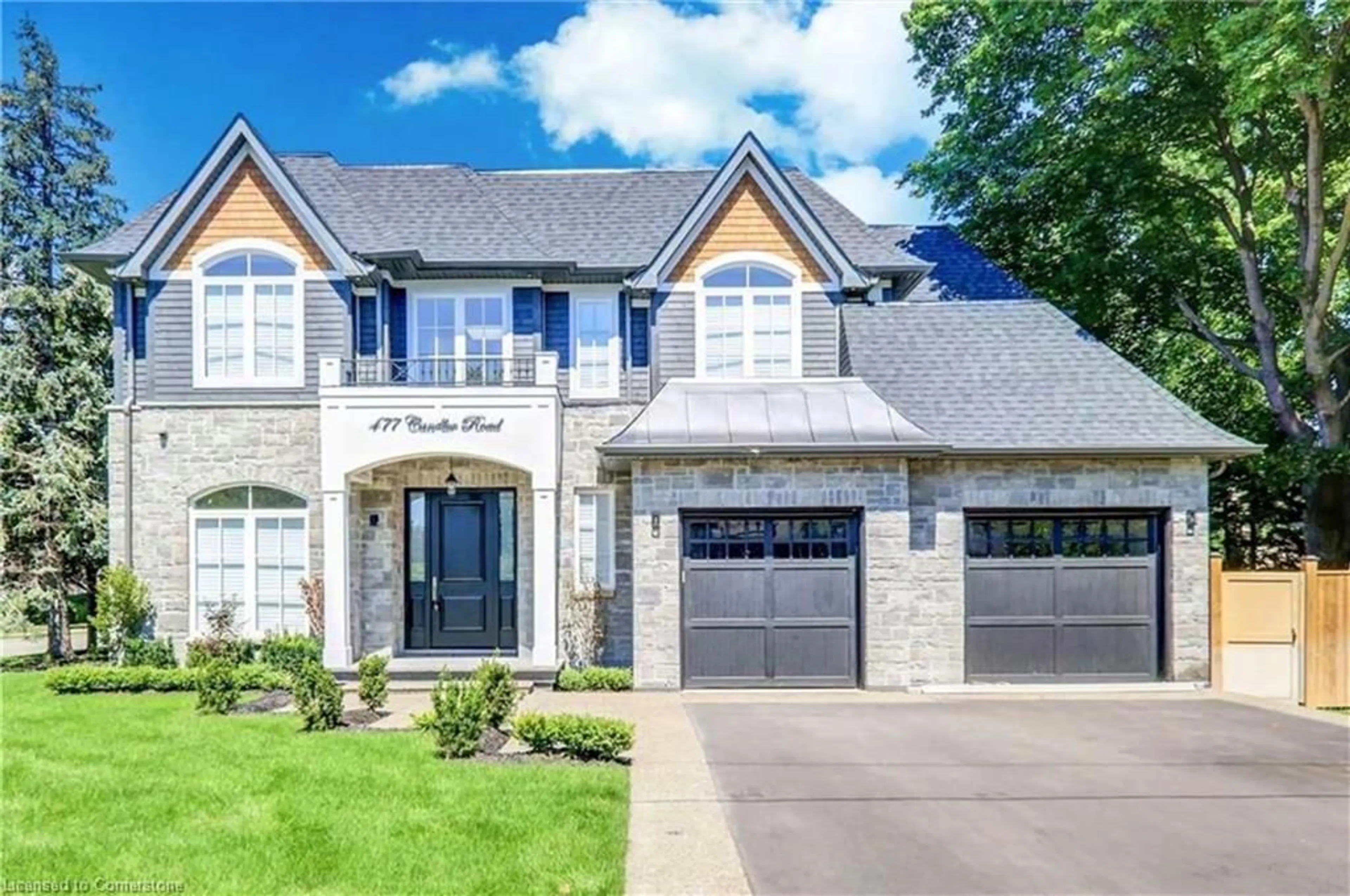 Home with brick exterior material, street for 477 Candler Rd, Oakville Ontario L6J 2V5