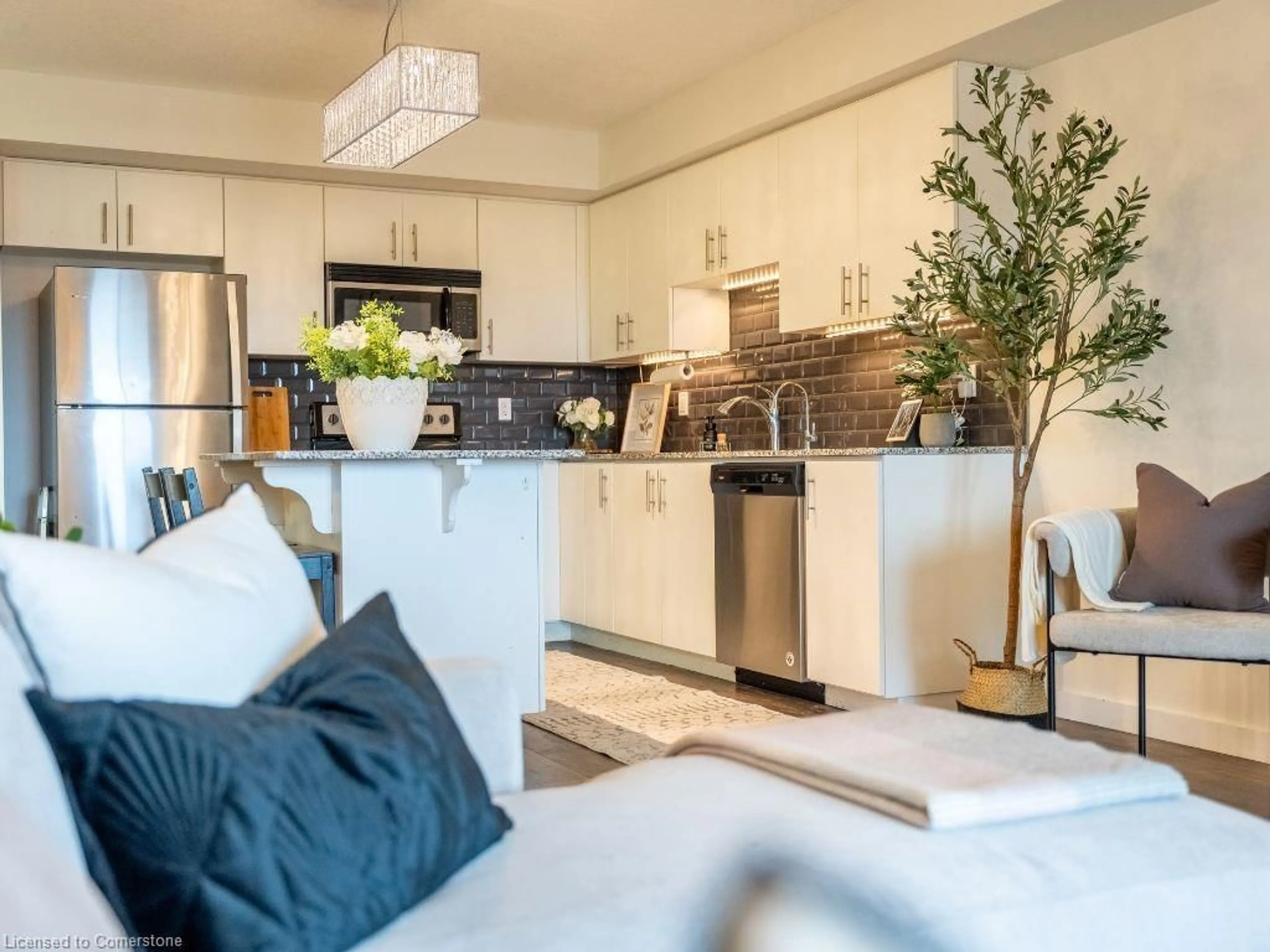 Open concept kitchen, unknown for 25 Kay Cres #406, Guelph Ontario N1L 0P2