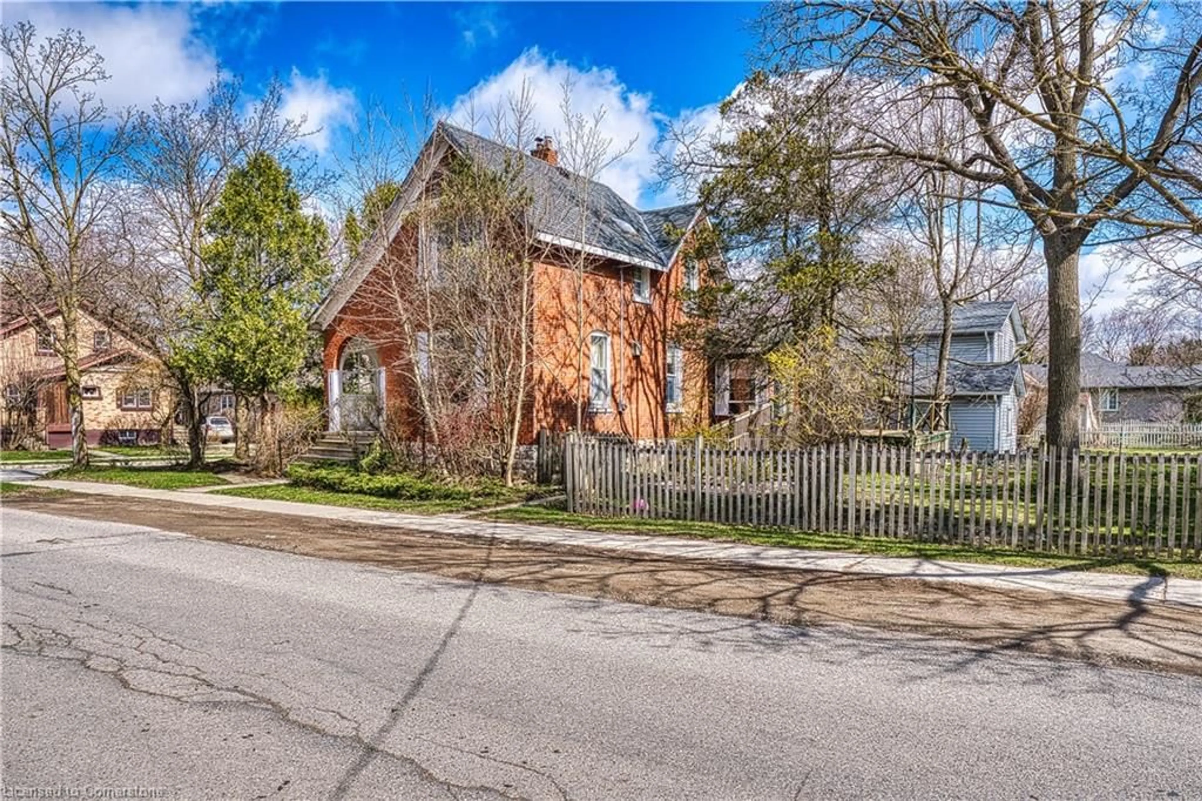 Home with brick exterior material, street for 195 Campbell St, Listowel Ontario N4W 1H8