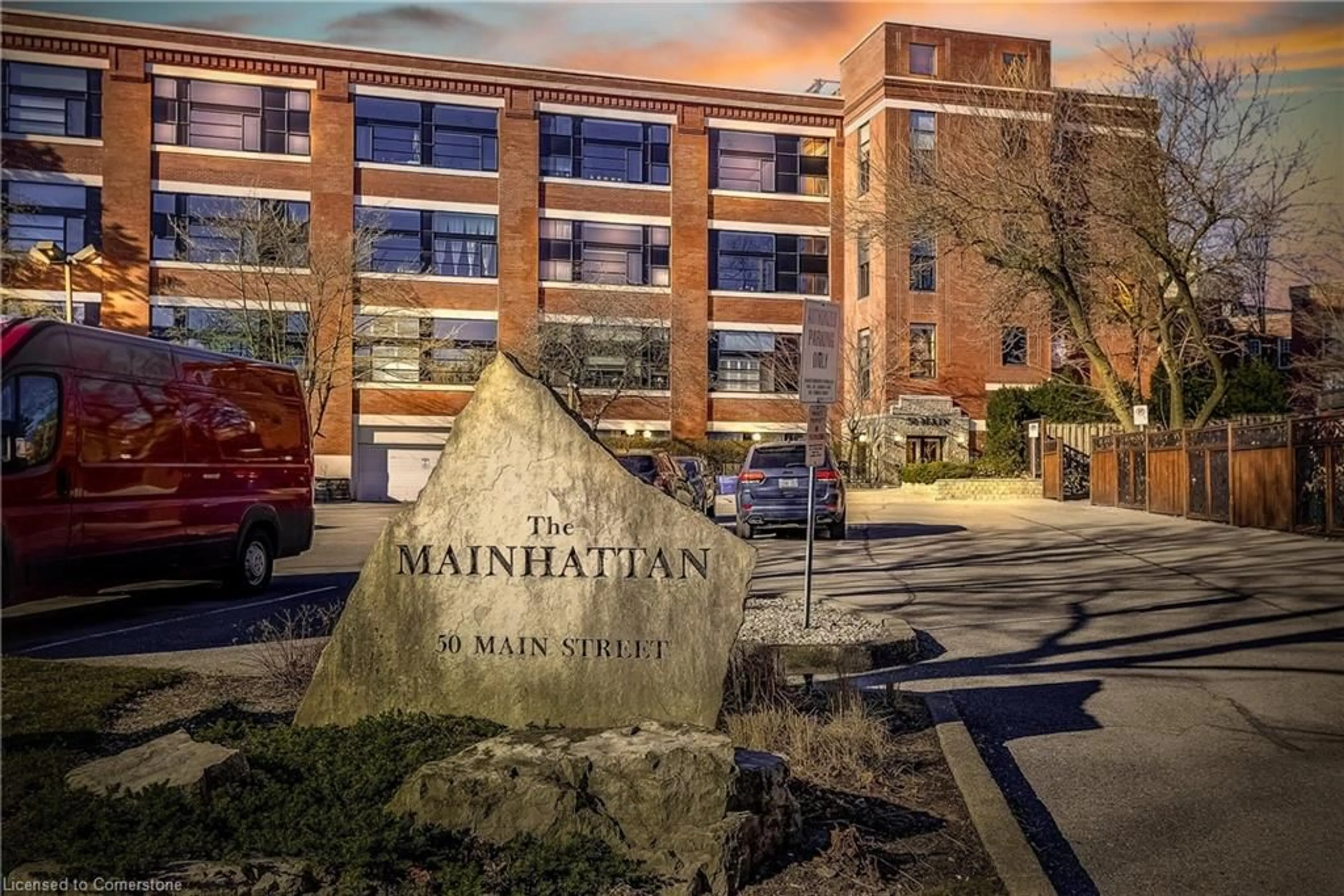 Lobby for 50 Main St #413, Hamilton Ontario L9H 6P8
