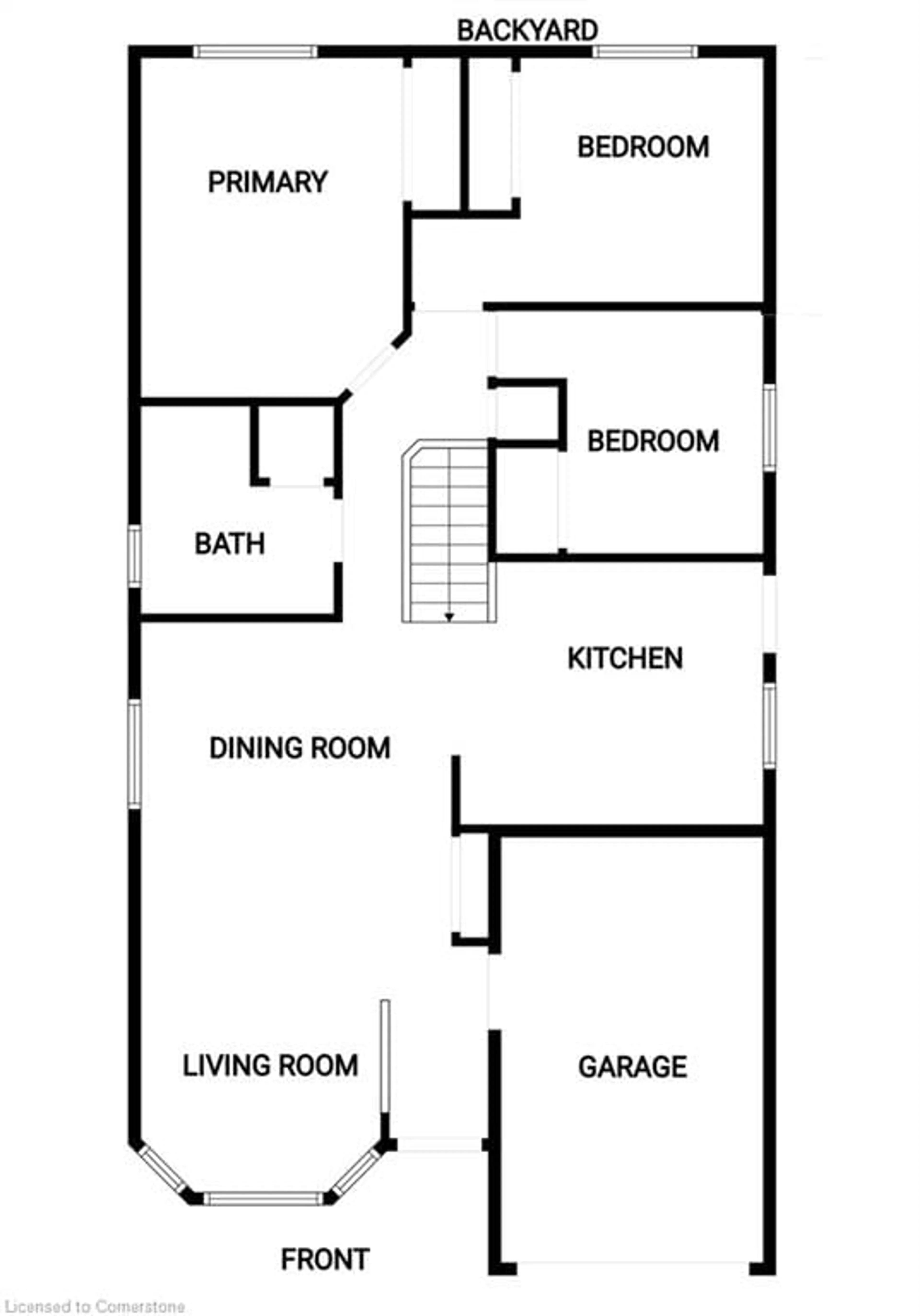 Floor plan for 4127 Bianca Forest Dr, Burlington Ontario L7M 4L5