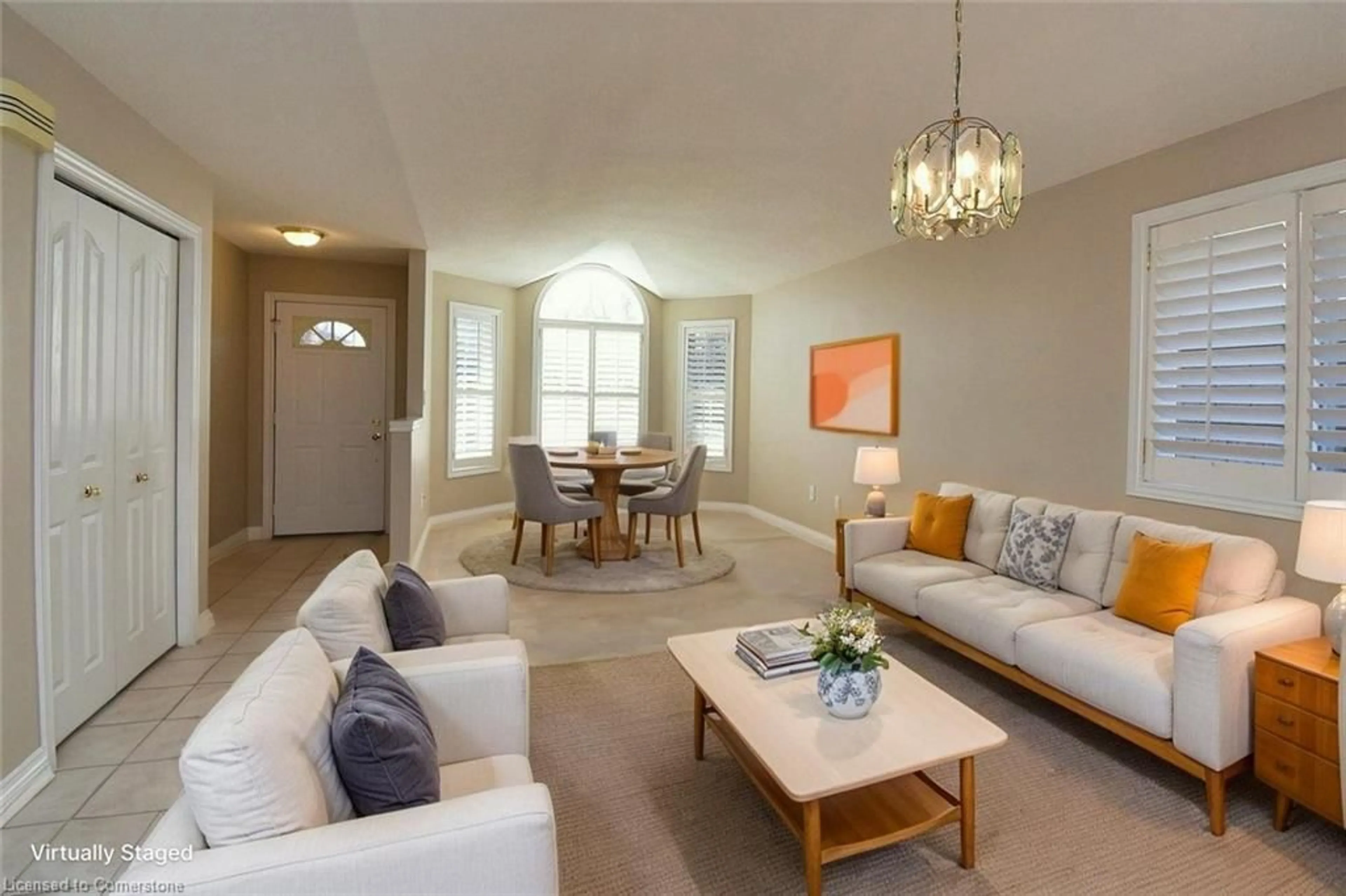 Living room with furniture, unknown for 4127 Bianca Forest Dr, Burlington Ontario L7M 4L5