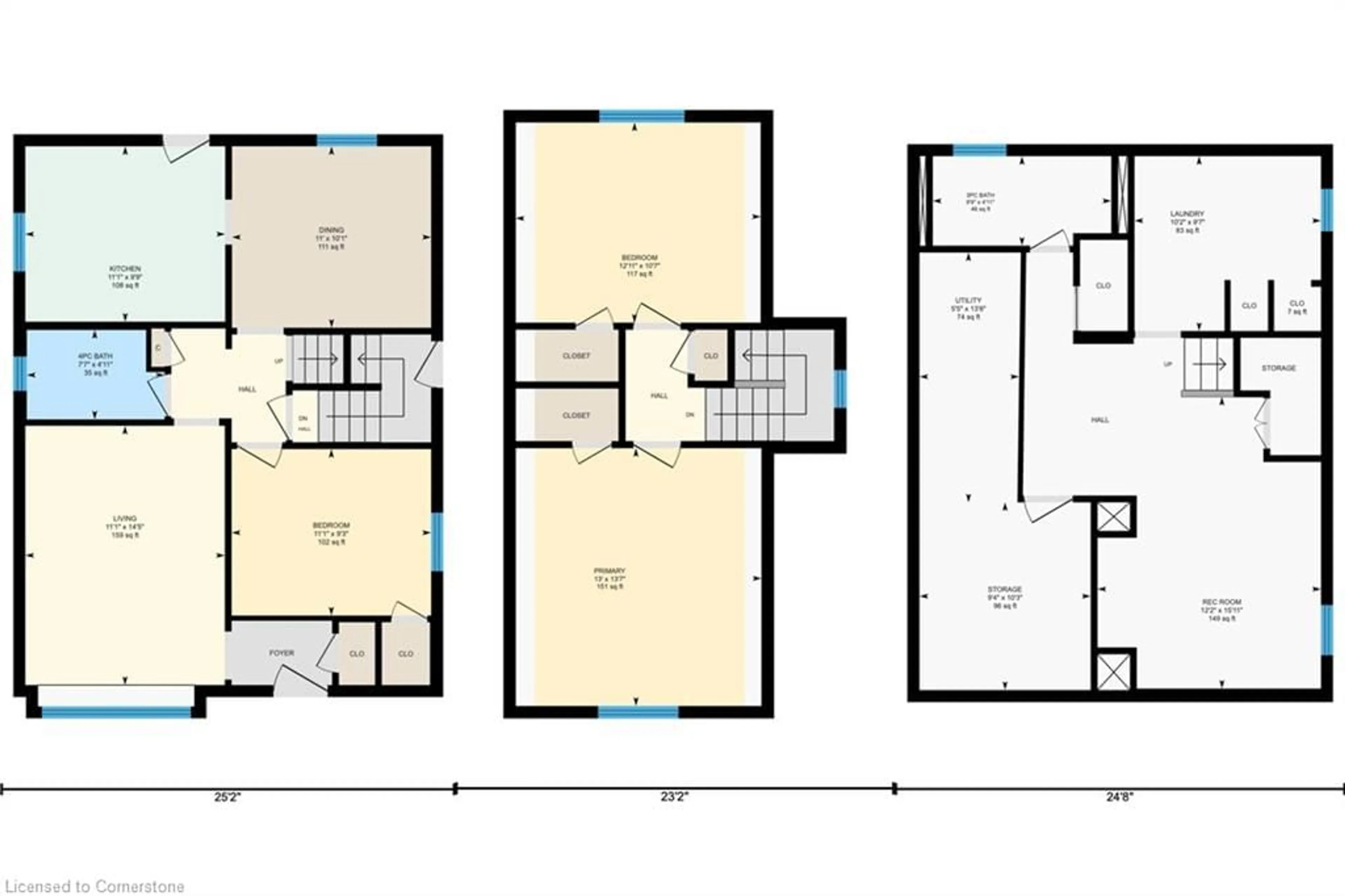 Floor plan for 101 Erin Ave, Hamilton Ontario L8K 4W1