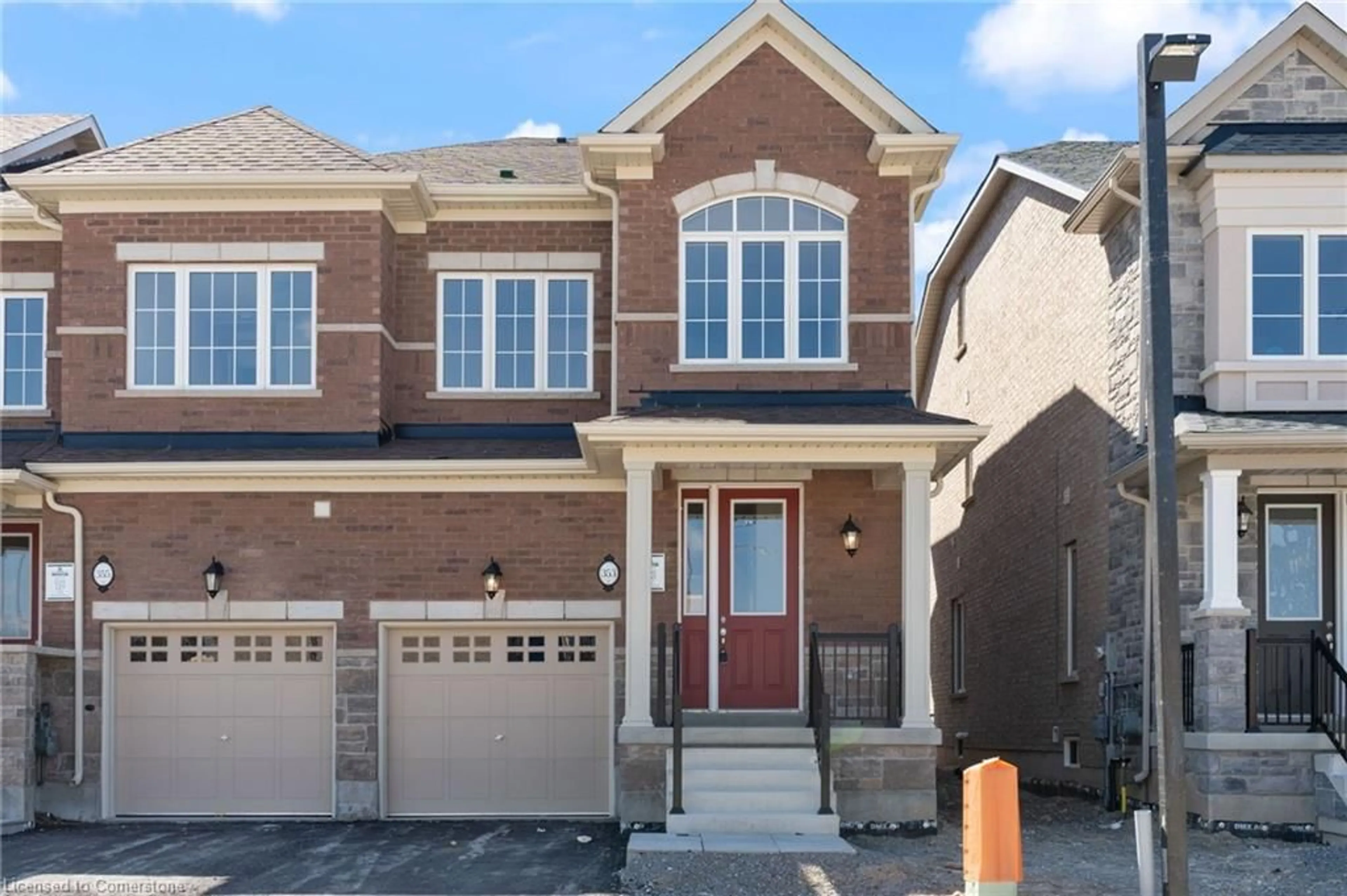 Home with brick exterior material, street for 353 Raymond Rd, Ancaster Ontario L9K 0J8