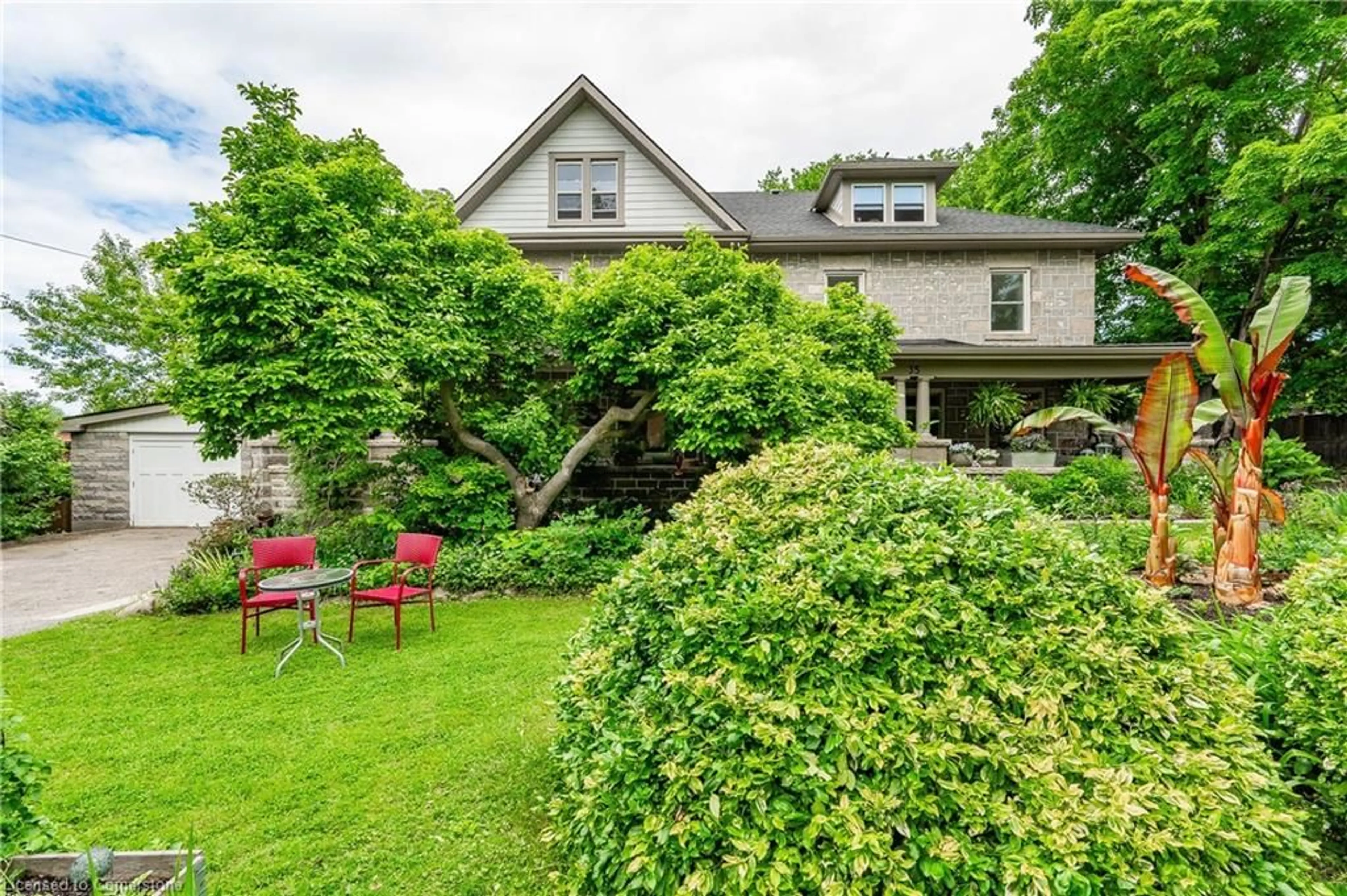 Patio, street for 35-37 Powell St, Guelph Ontario N1H 1V1