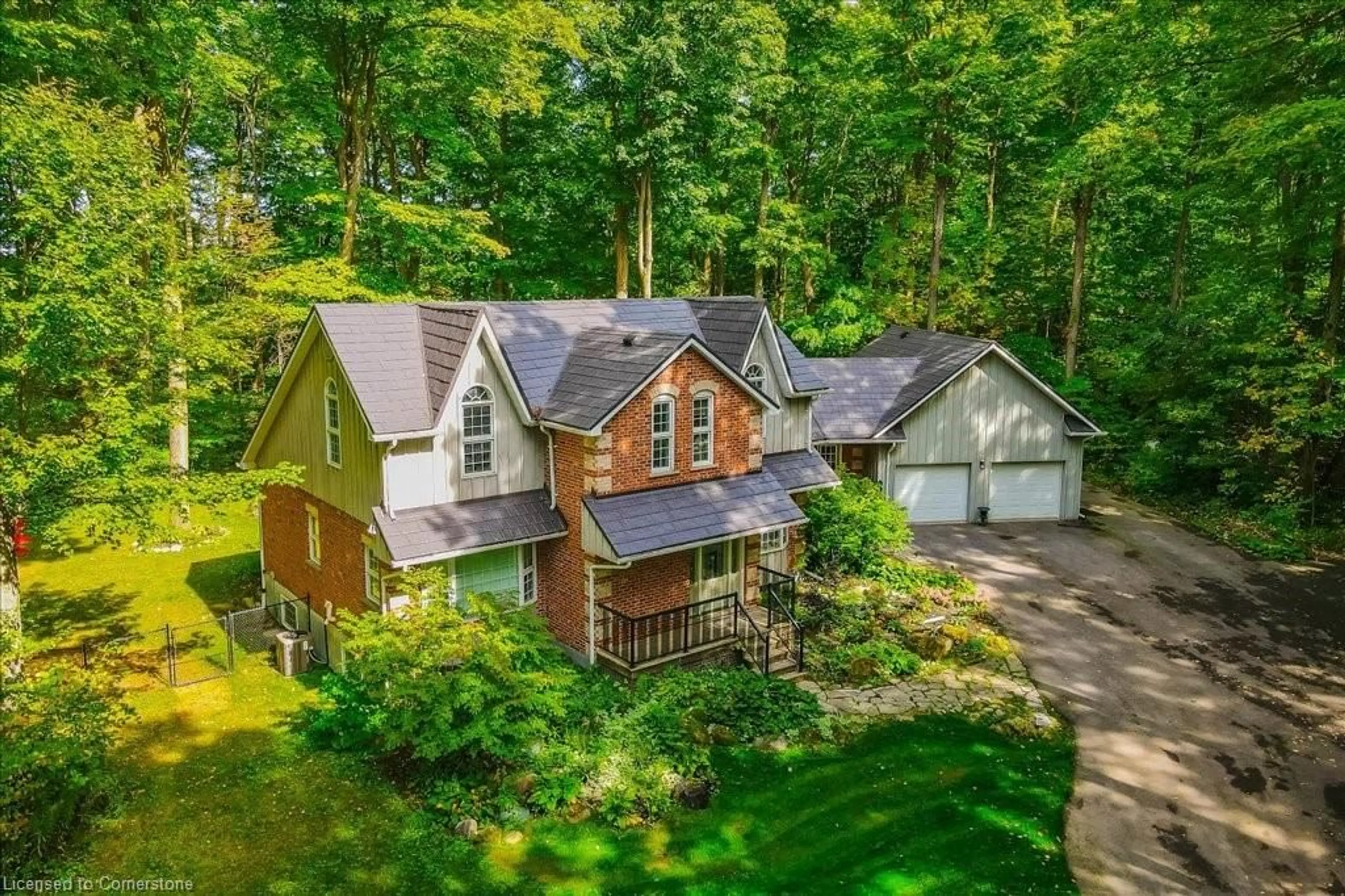 A pic from outside/outdoor area/front of a property/back of a property/a pic from drone, unknown for 5709 Wellington Rd 23, Erin Ontario N0B 1T0