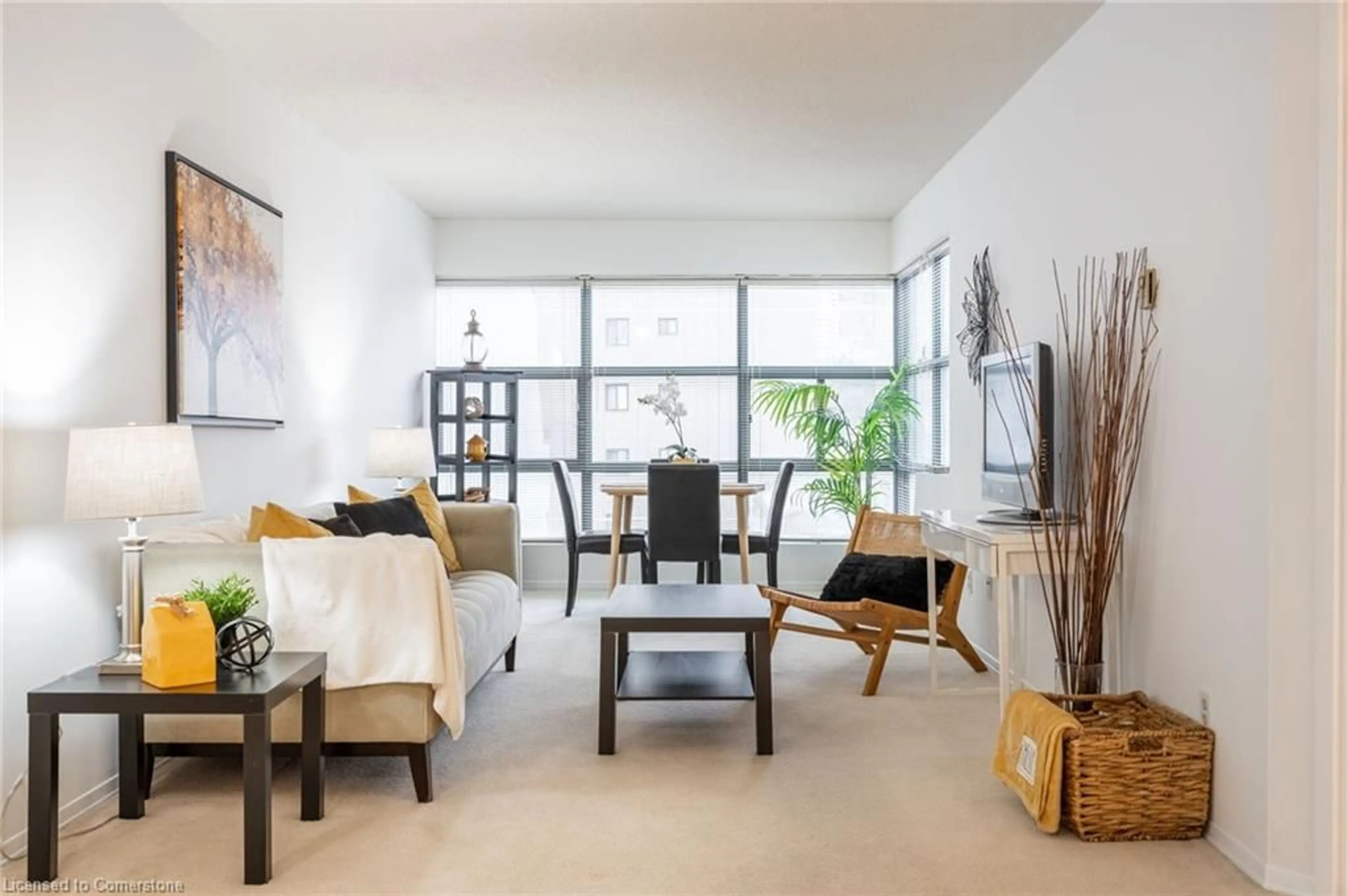 Living room with furniture, unknown for 175 Hunter St #405, Hamilton Ontario L8N 4E7