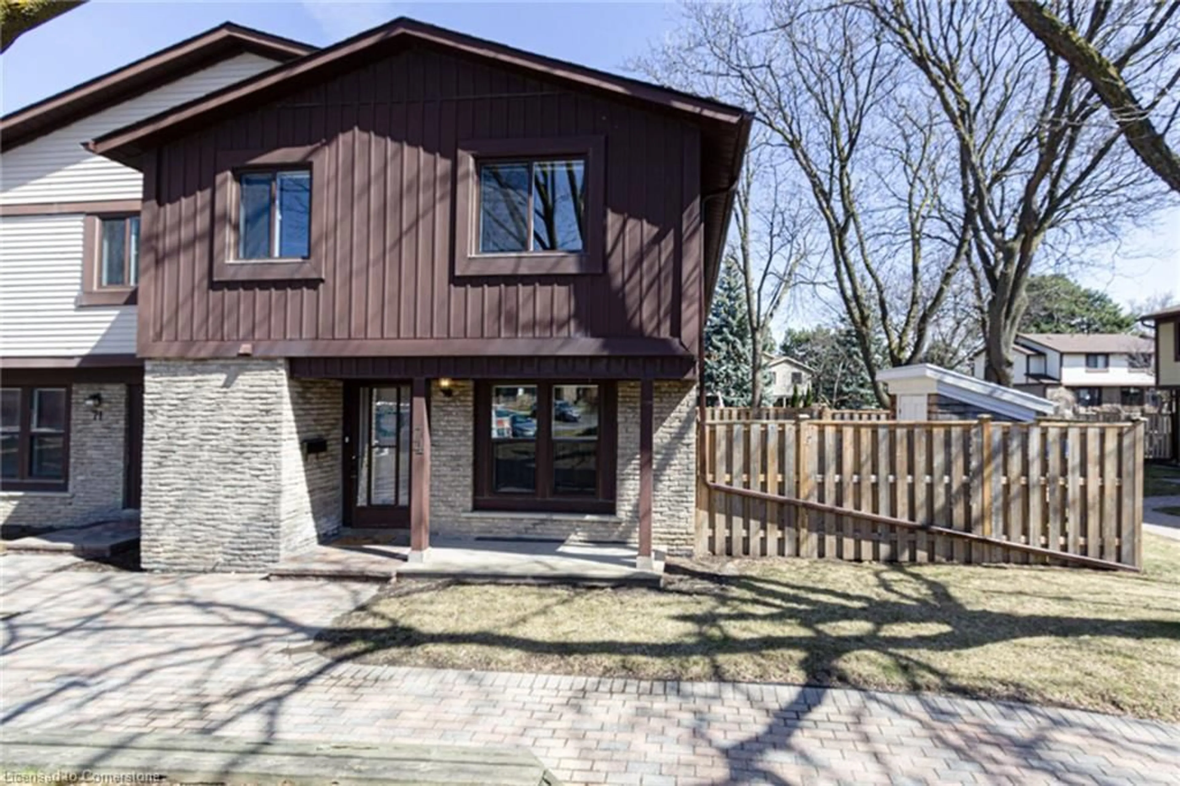 Home with brick exterior material, street for 6650 Falconer Dr #74, Mississauga Ontario L5N 1B5
