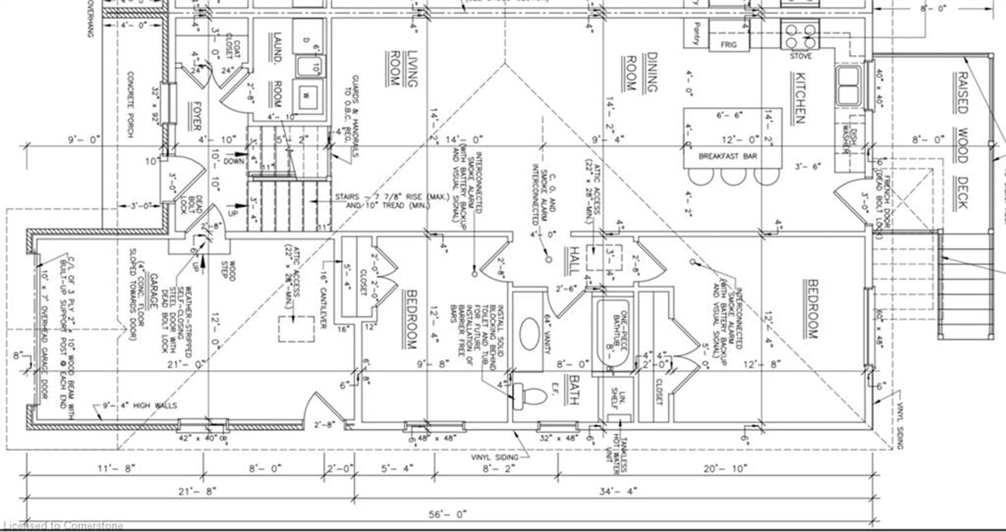 Floor plan for 295 Glass Ave, Kingsville Ontario N9Y 1M1