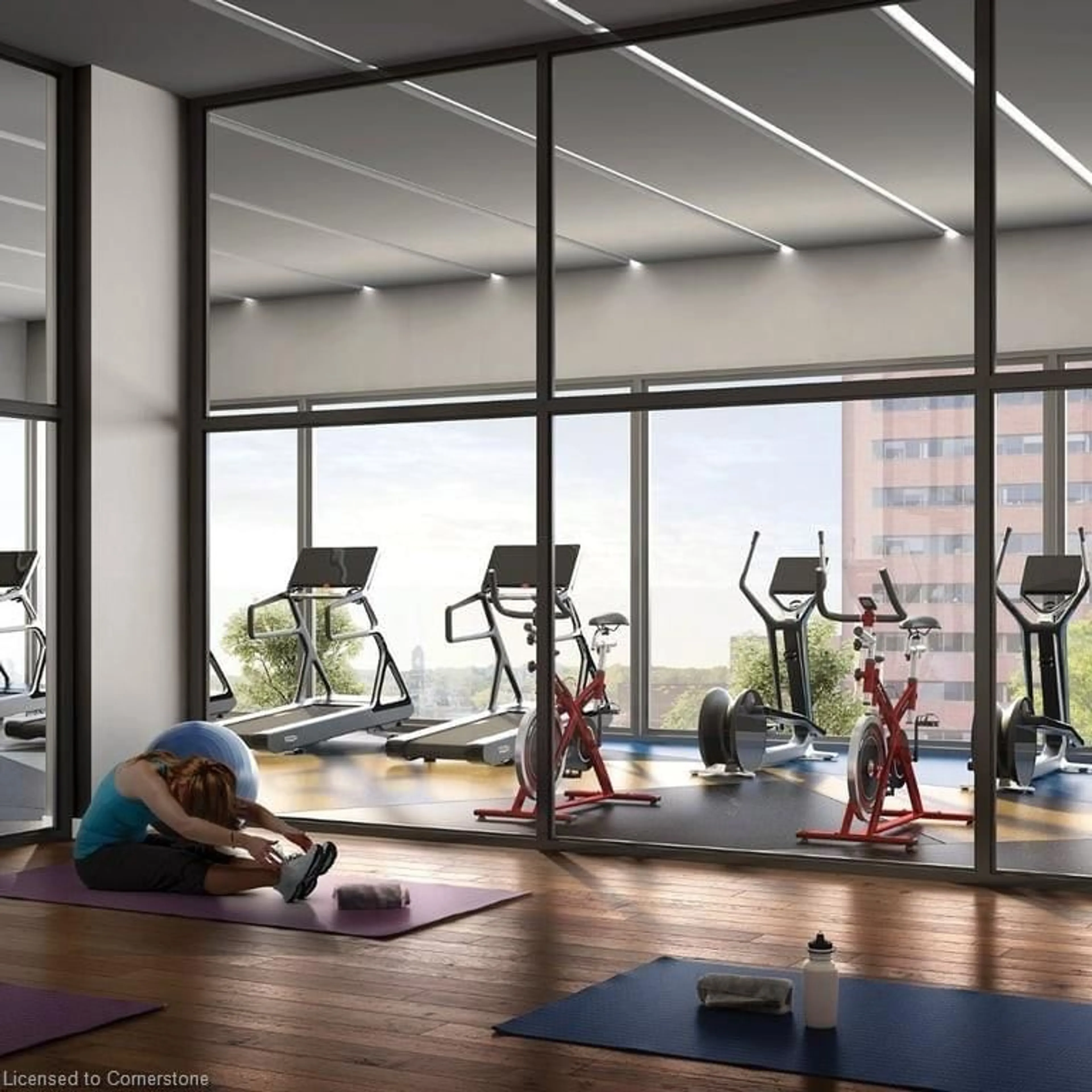 Gym or fitness room for 60 Frederick St #1209, Kitchener Ontario N2H 0C7