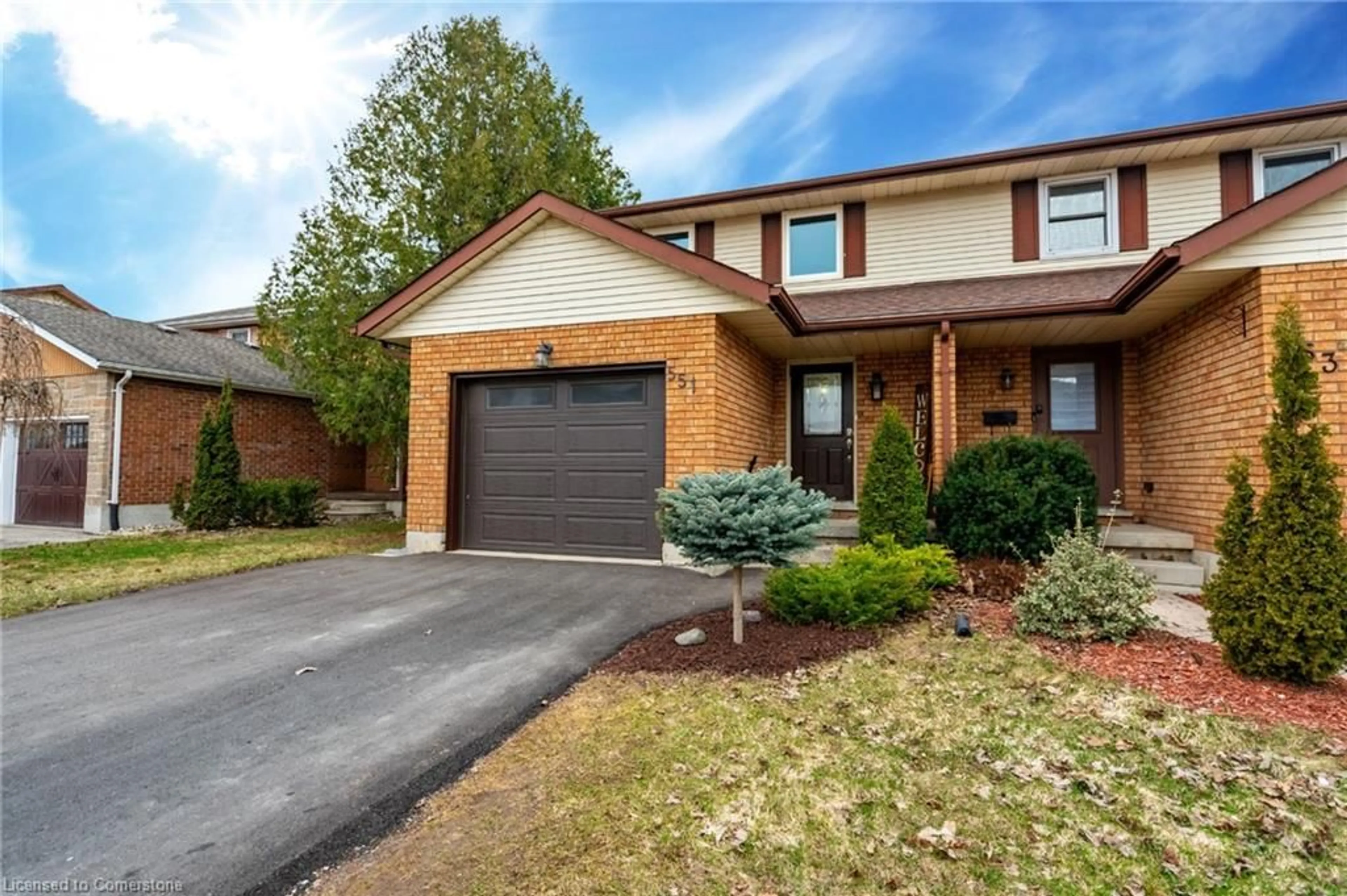 Home with brick exterior material, street for 551 Springbank Ave, Woodstock Ontario N4T 1H3
