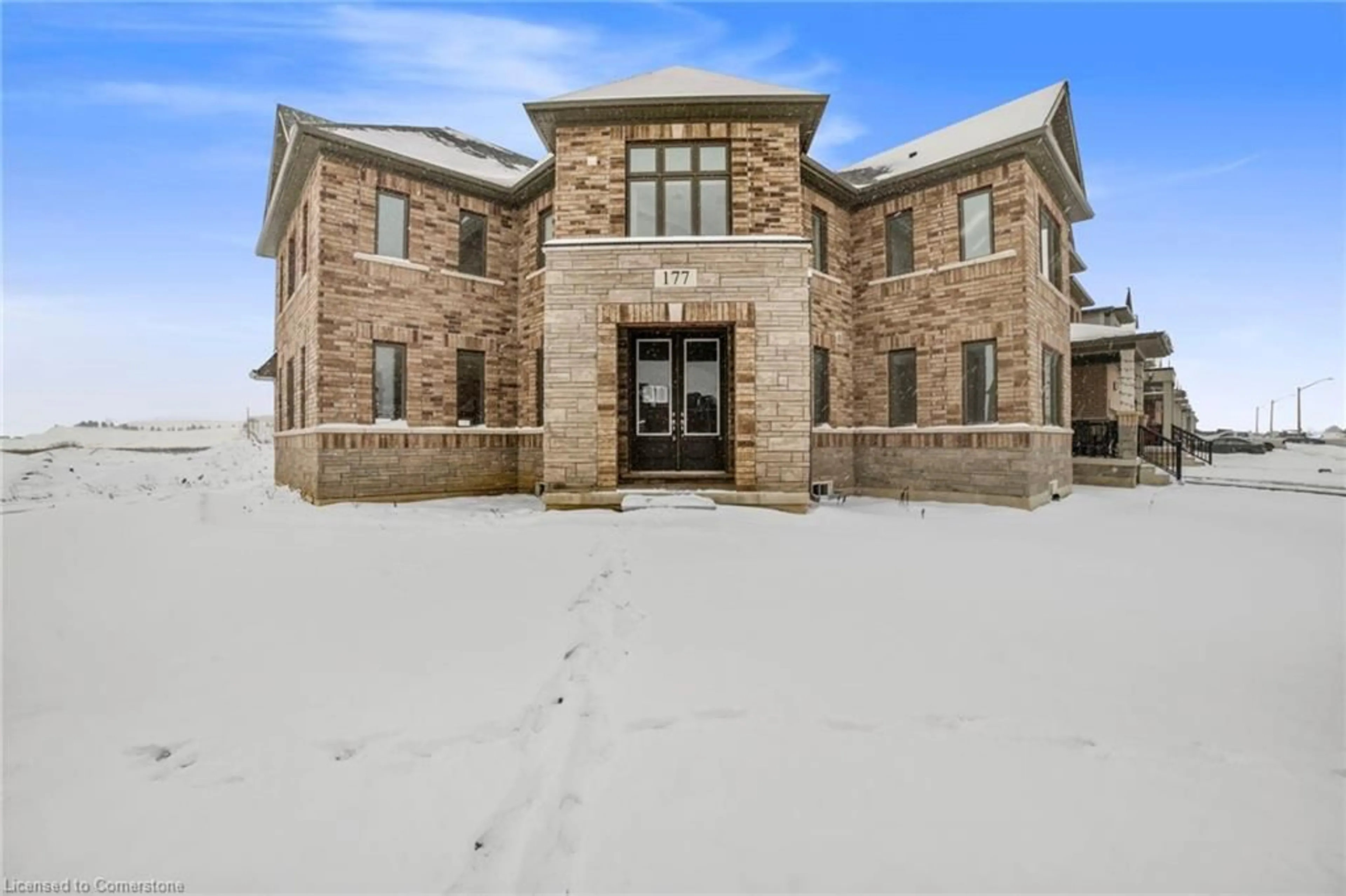 Home with brick exterior material, building for 177 Leslie Davis St, Ayr Ontario N0B 1E0
