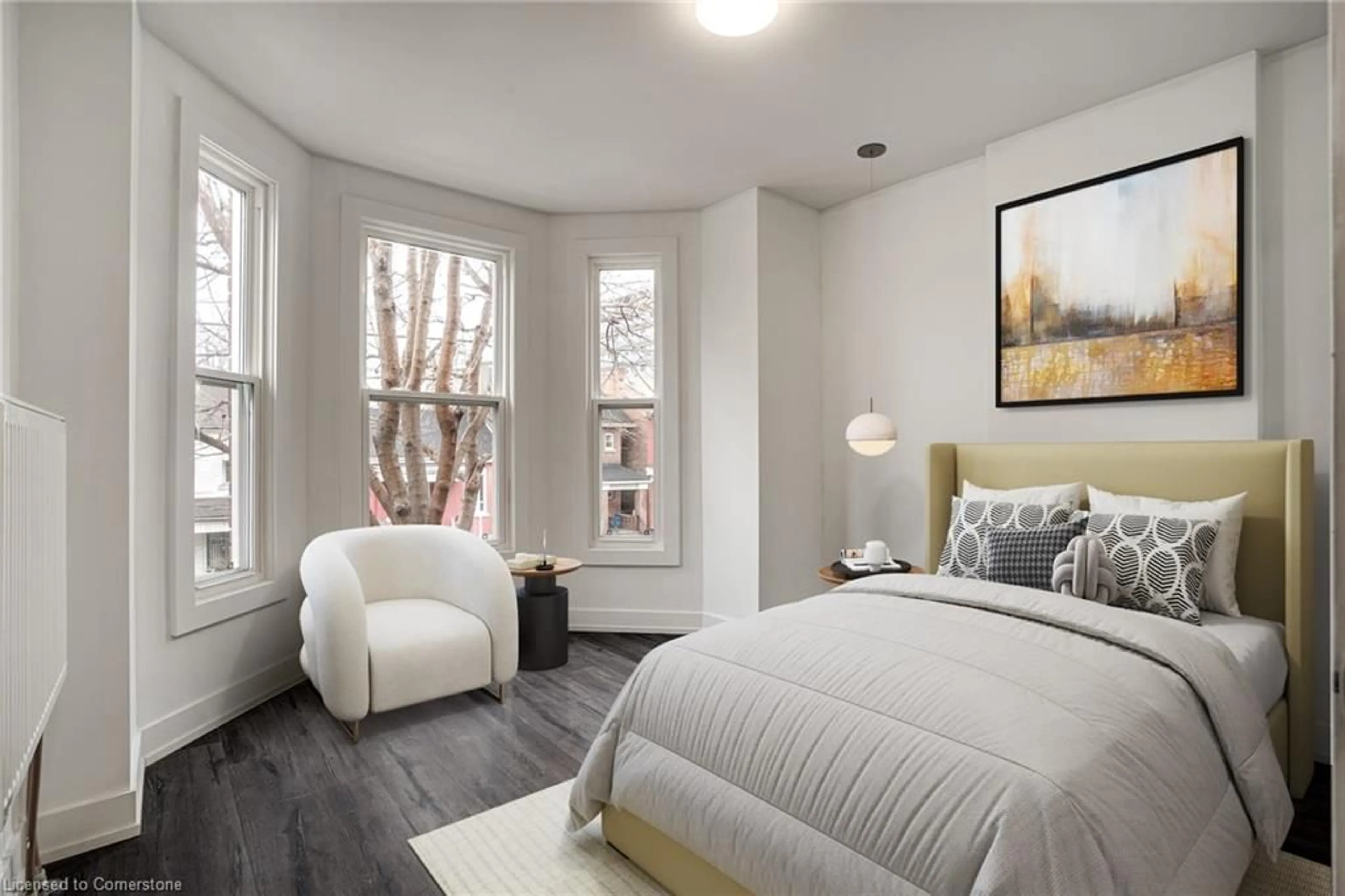 Bedroom with bed, unknown for 67 West Ave, Hamilton Ontario L8L 5C1