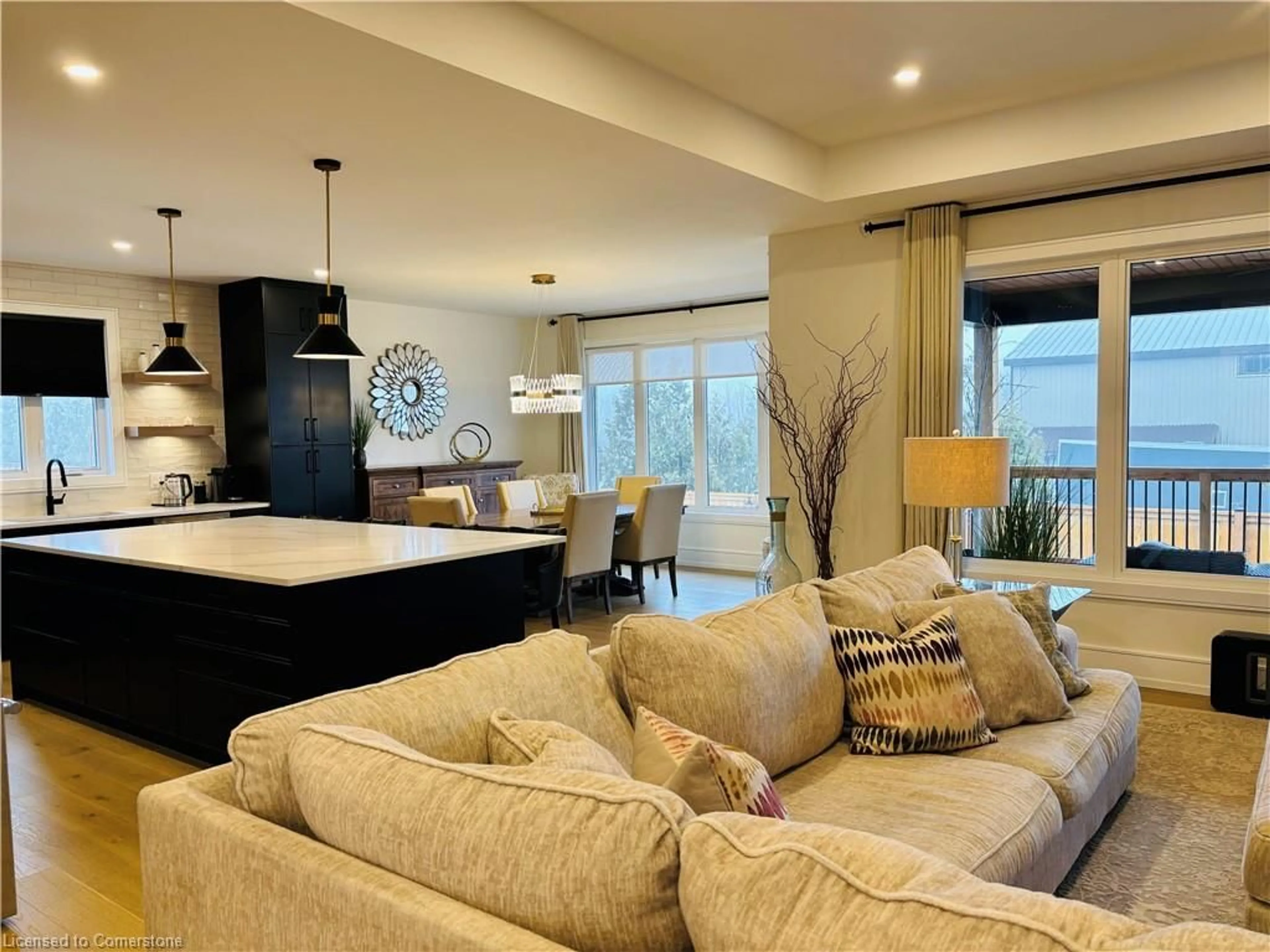 Open concept kitchen, unknown for 3642 Vosburgh Pl, Campden Ontario L0R 1G0