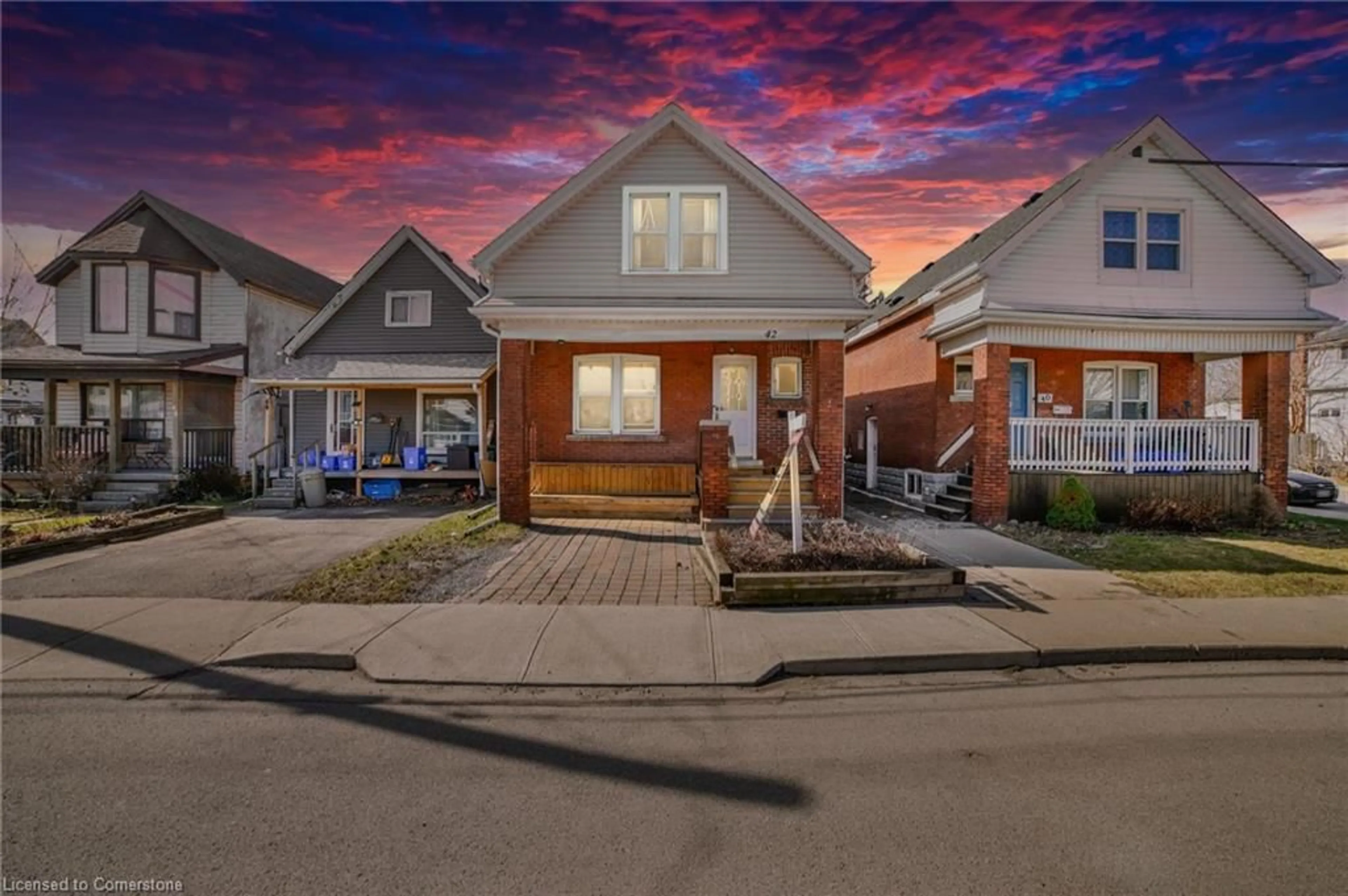 Home with brick exterior material, street for 42 Argyle Ave, Hamilton Ontario L8H 2S7