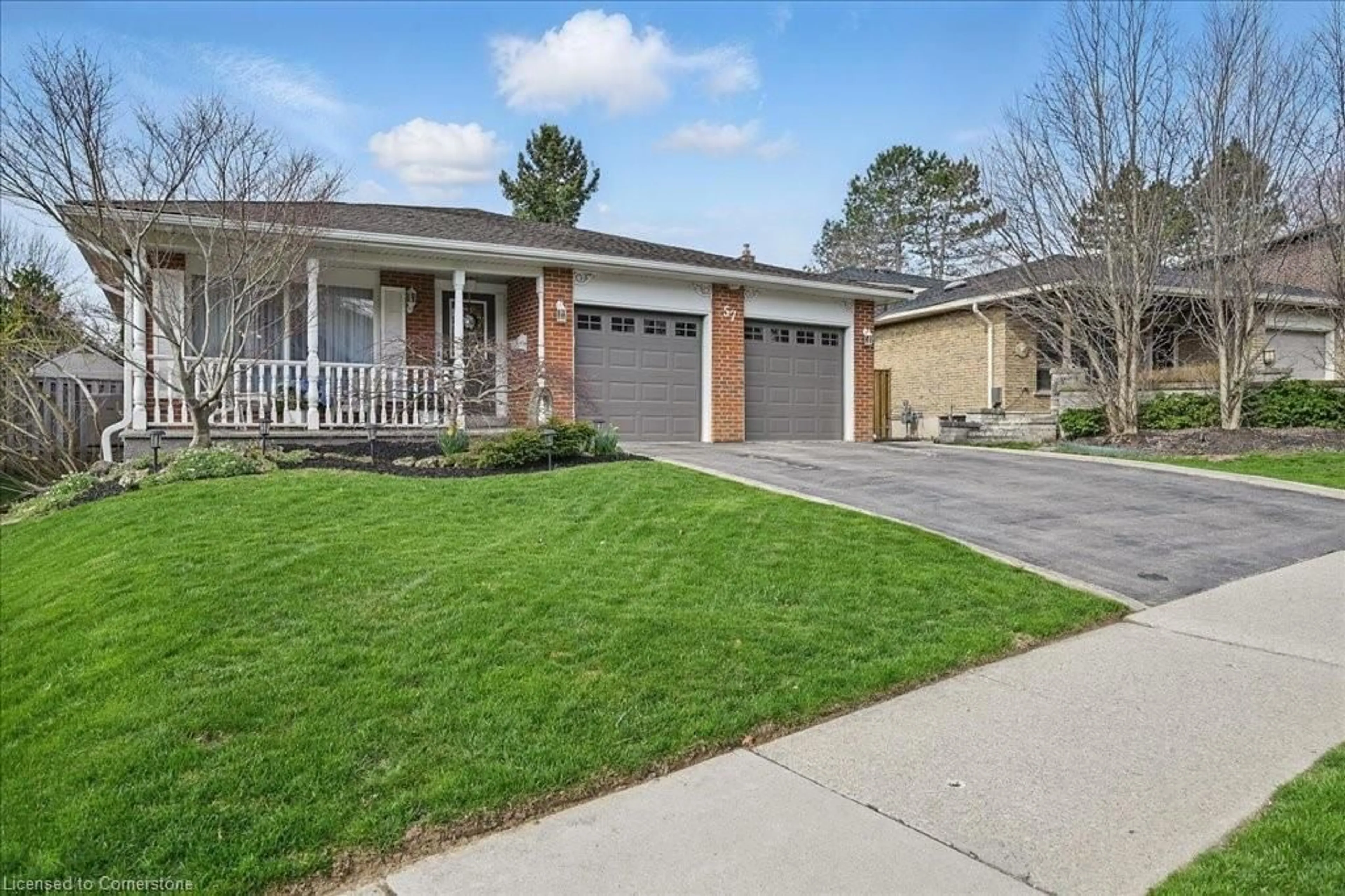 Home with brick exterior material, street for 57 Highland Park Dr, Dundas Ontario L9H 6G4