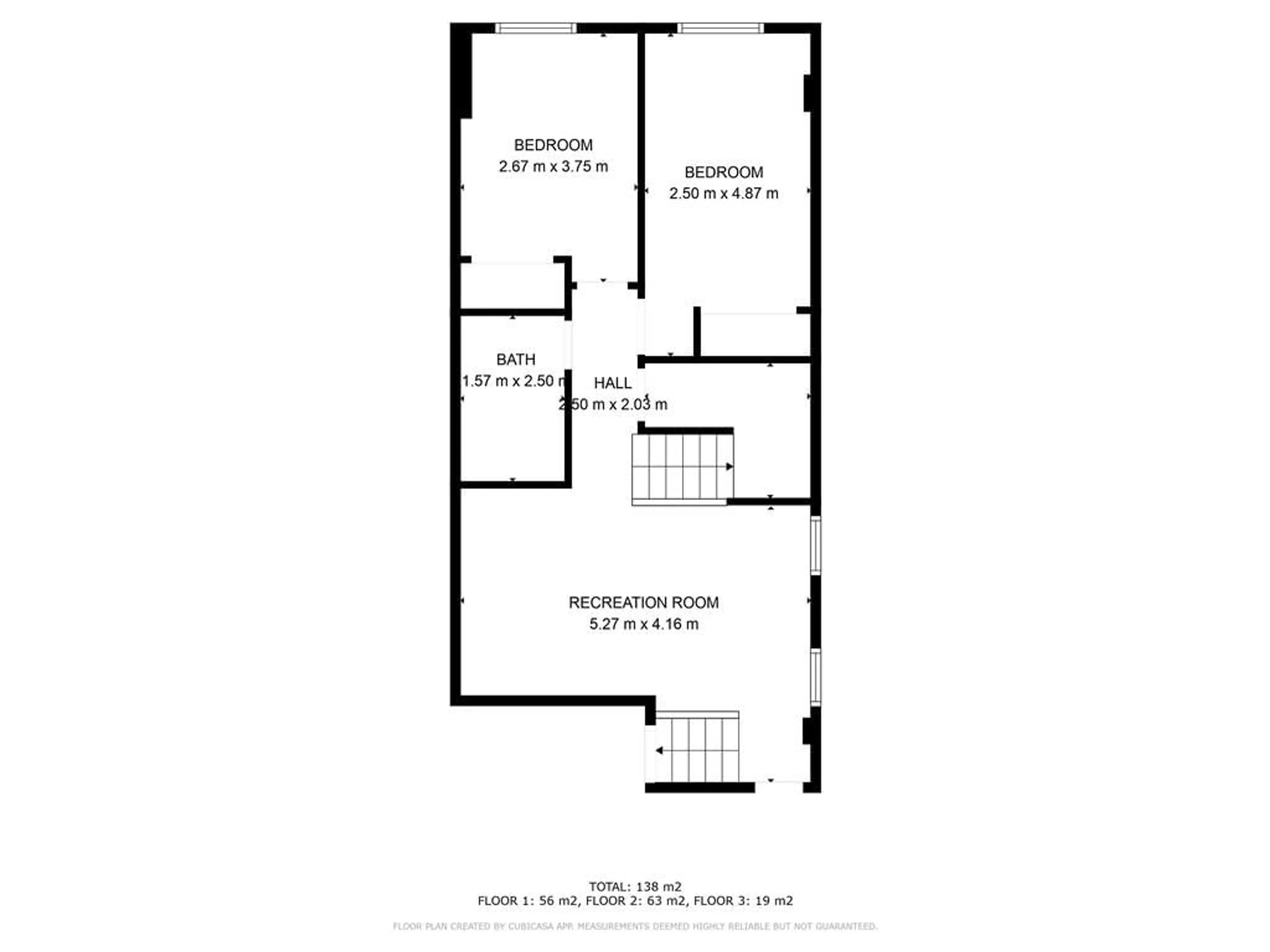 Floor plan for 37 Newark Way, Brampton Ontario L7A 2W8