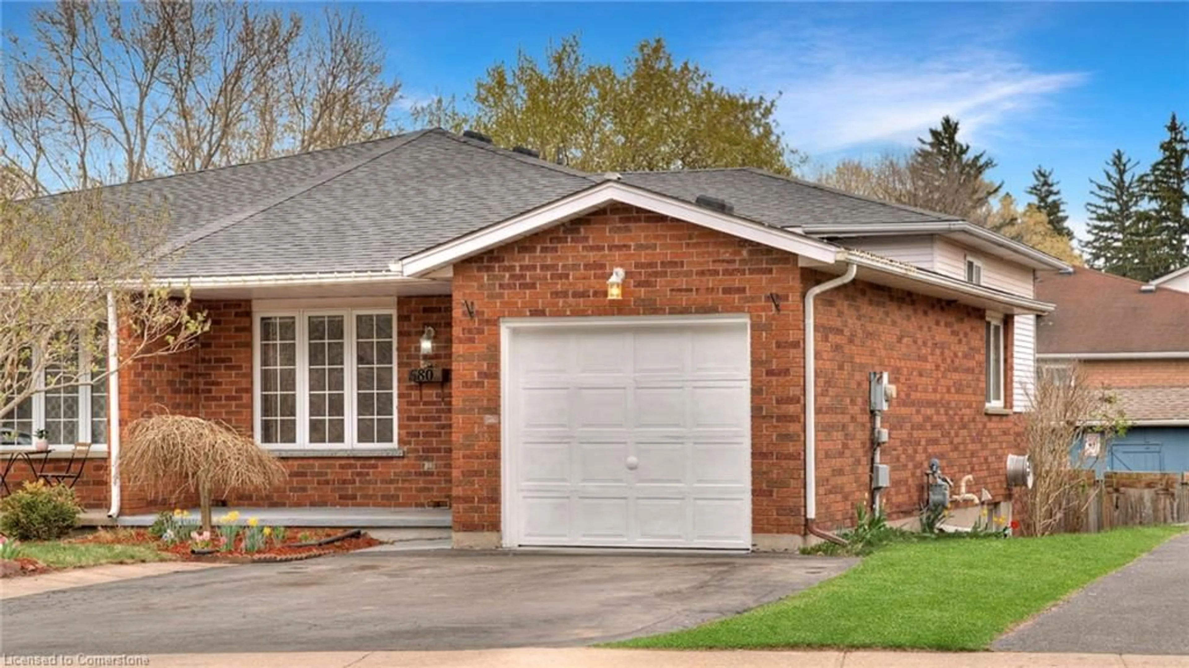 Home with brick exterior material, street for 580 Old Huron Pl, Kitchener Ontario N2R 1L8