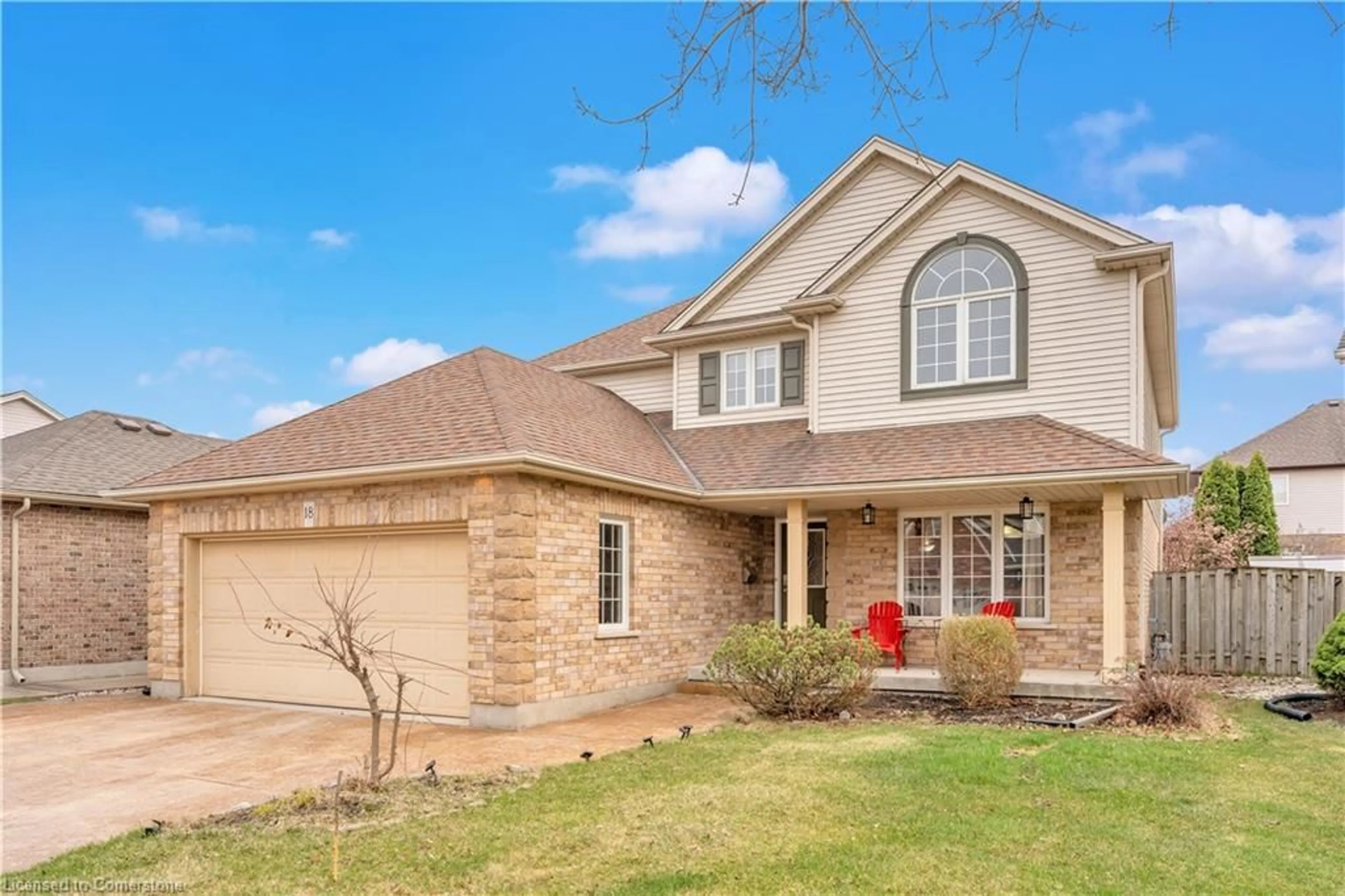 Home with brick exterior material, street for 18 Briarwood Dr, St. Catharines Ontario L2S 4A7
