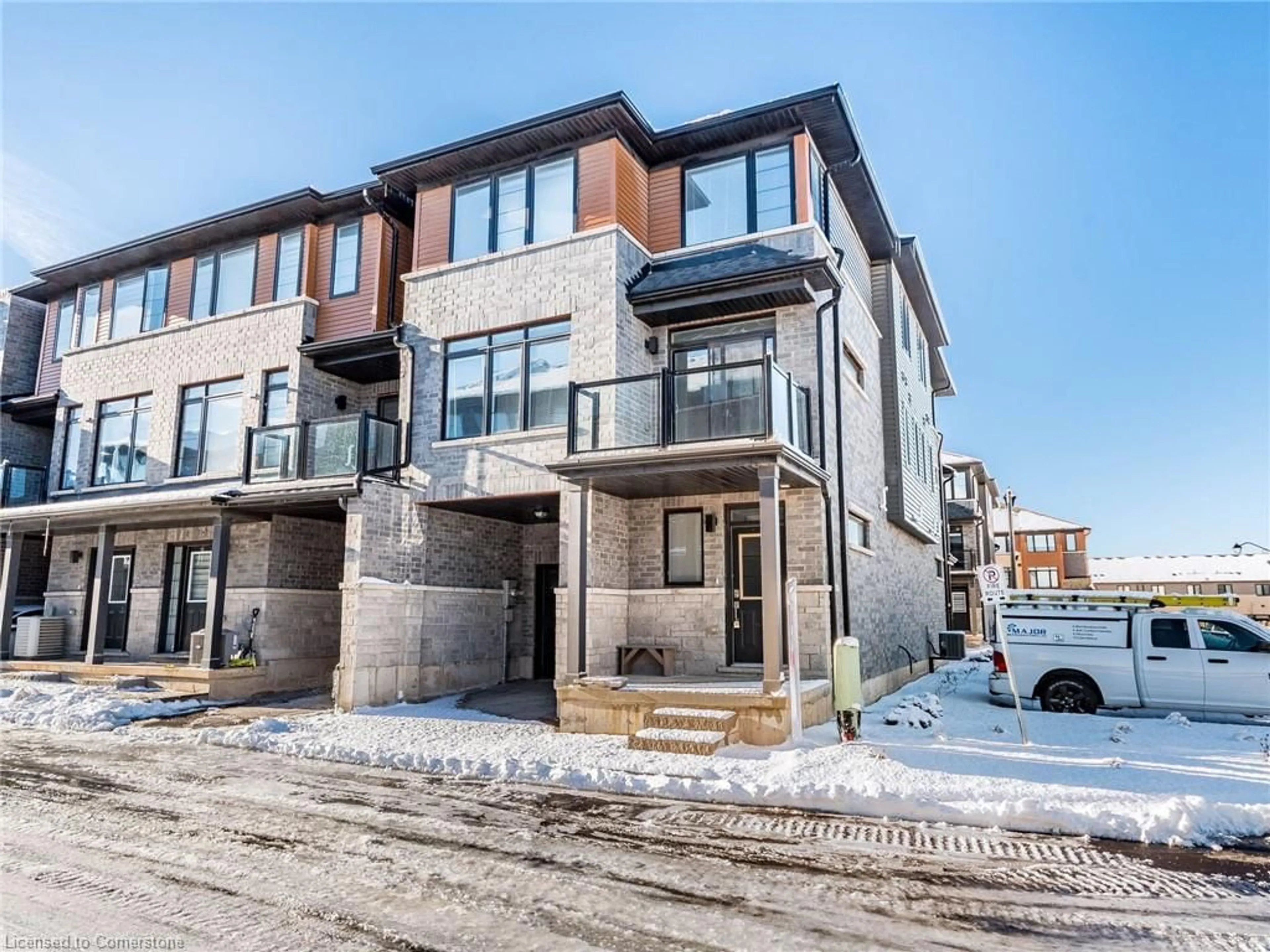 Home with brick exterior material, street for 461 Blackburn Dr #110, Brantford Ontario N3T 0W9