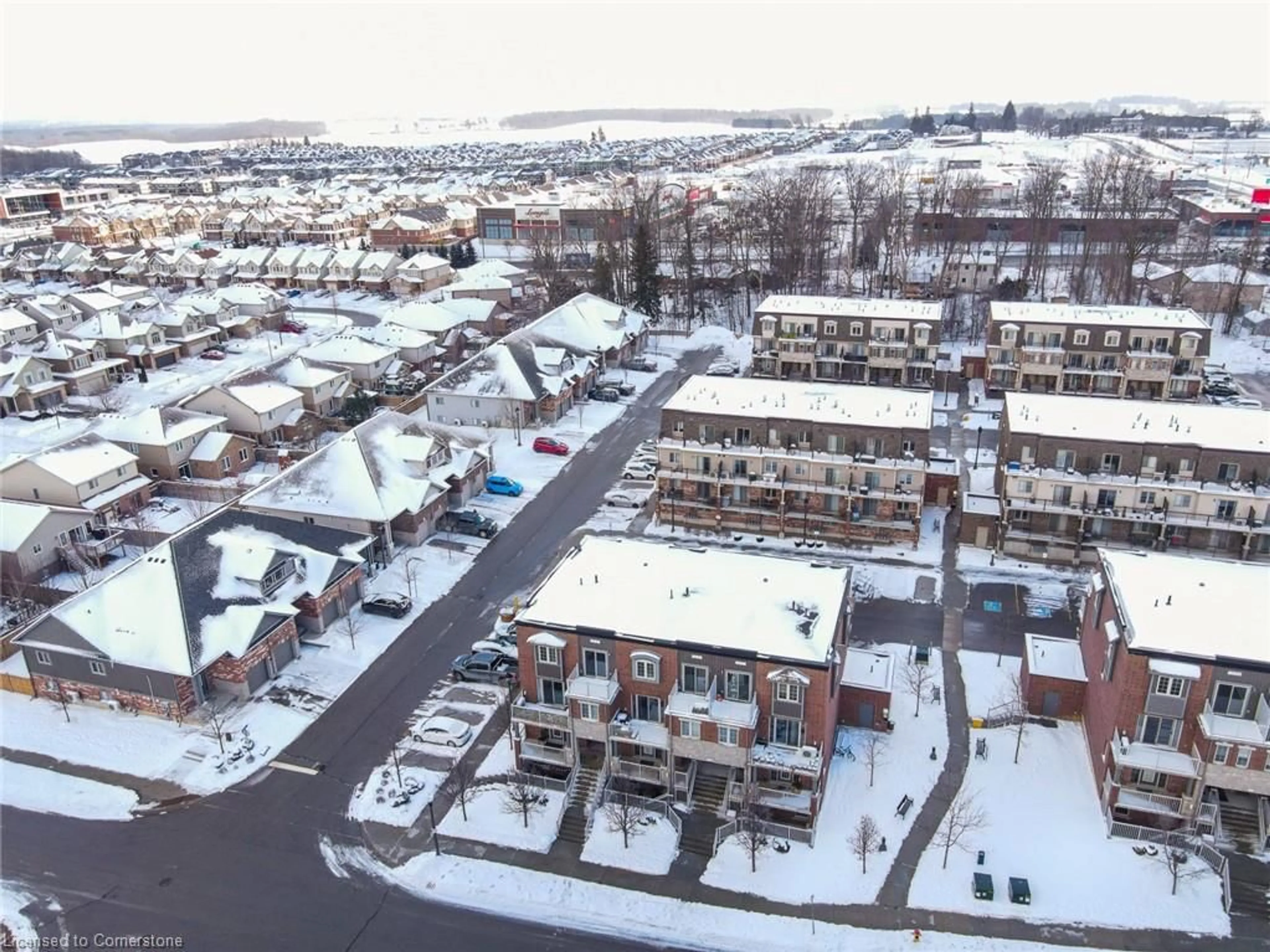 A pic from outside/outdoor area/front of a property/back of a property/a pic from drone, unknown for 30 Sienna St #B, Kitchener Ontario N2R 0H7