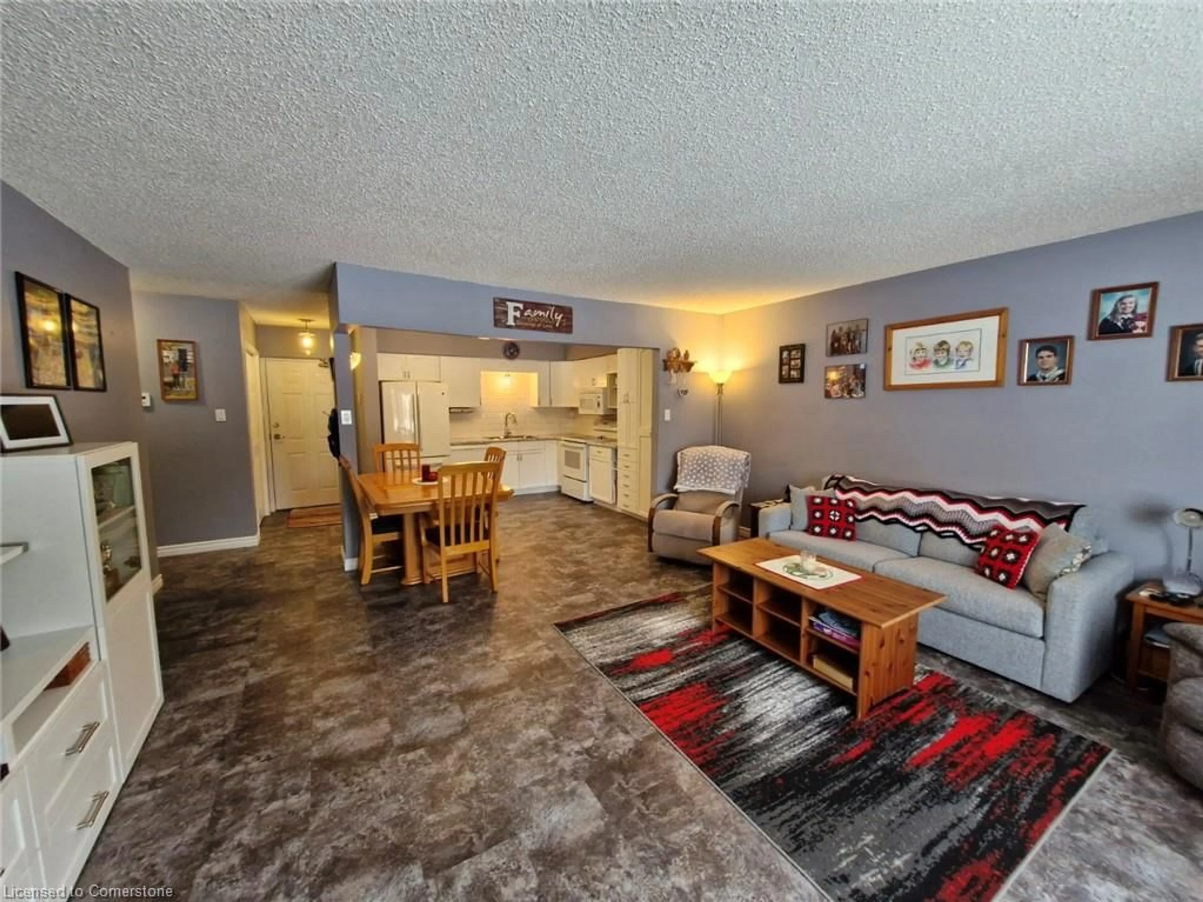 Living room with furniture, unknown for 460 Durham St #106, Mount Forest Ontario N0G 2L1